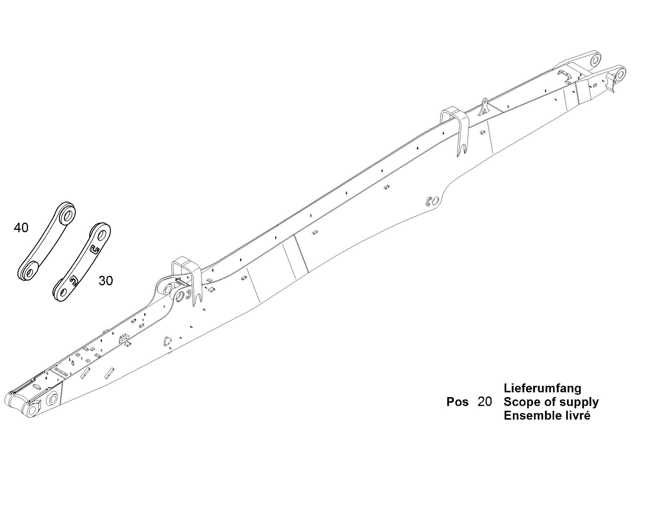 ПОСТАВЛЯЕМЫЙ КОМПЛЕКТ 12213207 LIEBHERR