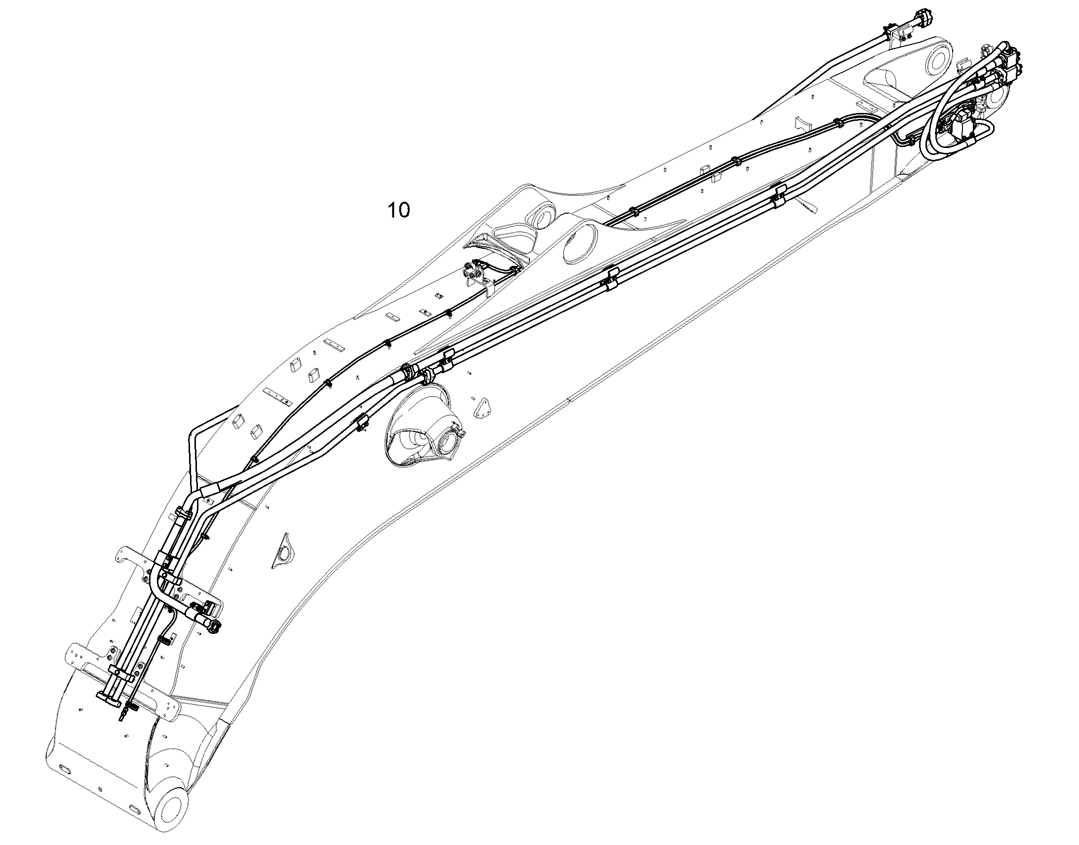 ПОДКЛЮЧЕНИЕ БАЙПАСА 12420326 LIEBHERR