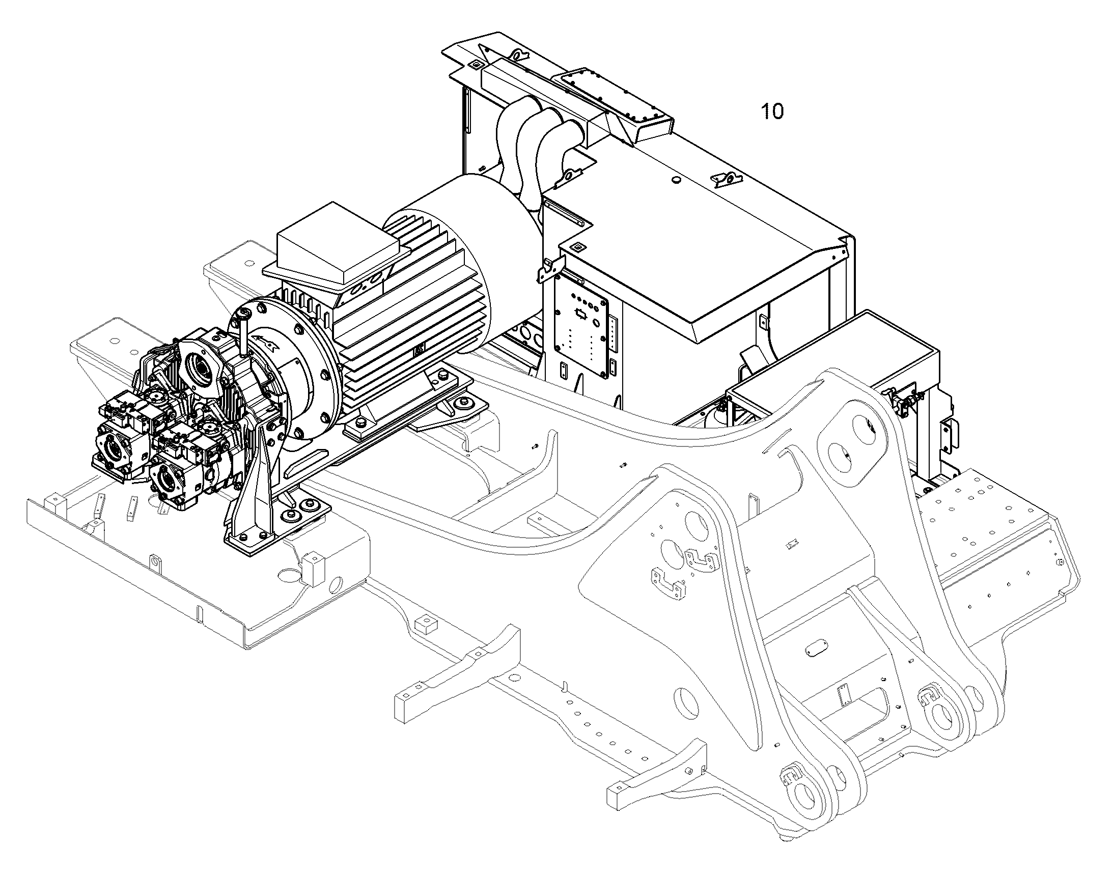 МОНТ.КОМПЛ.ВЫКЛ.МАСЛ.ГИДРОПР. 440V60HZ 11734132 LIEBHERR