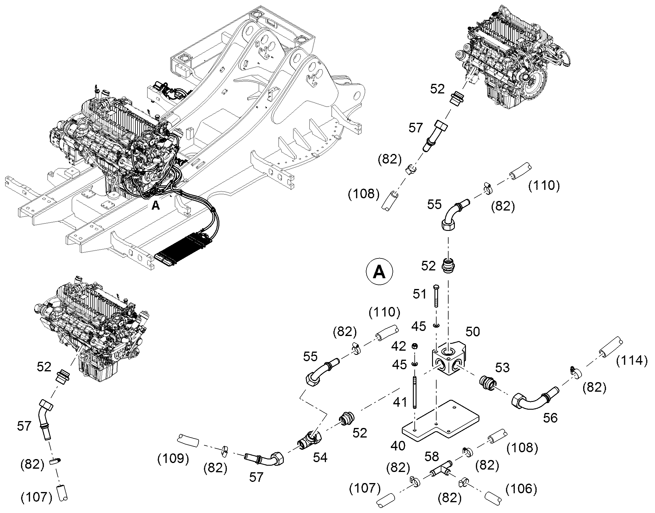 ФИТИНГИ ШЛАНГОВЫЕ DN20 11001107 LIEBHERR