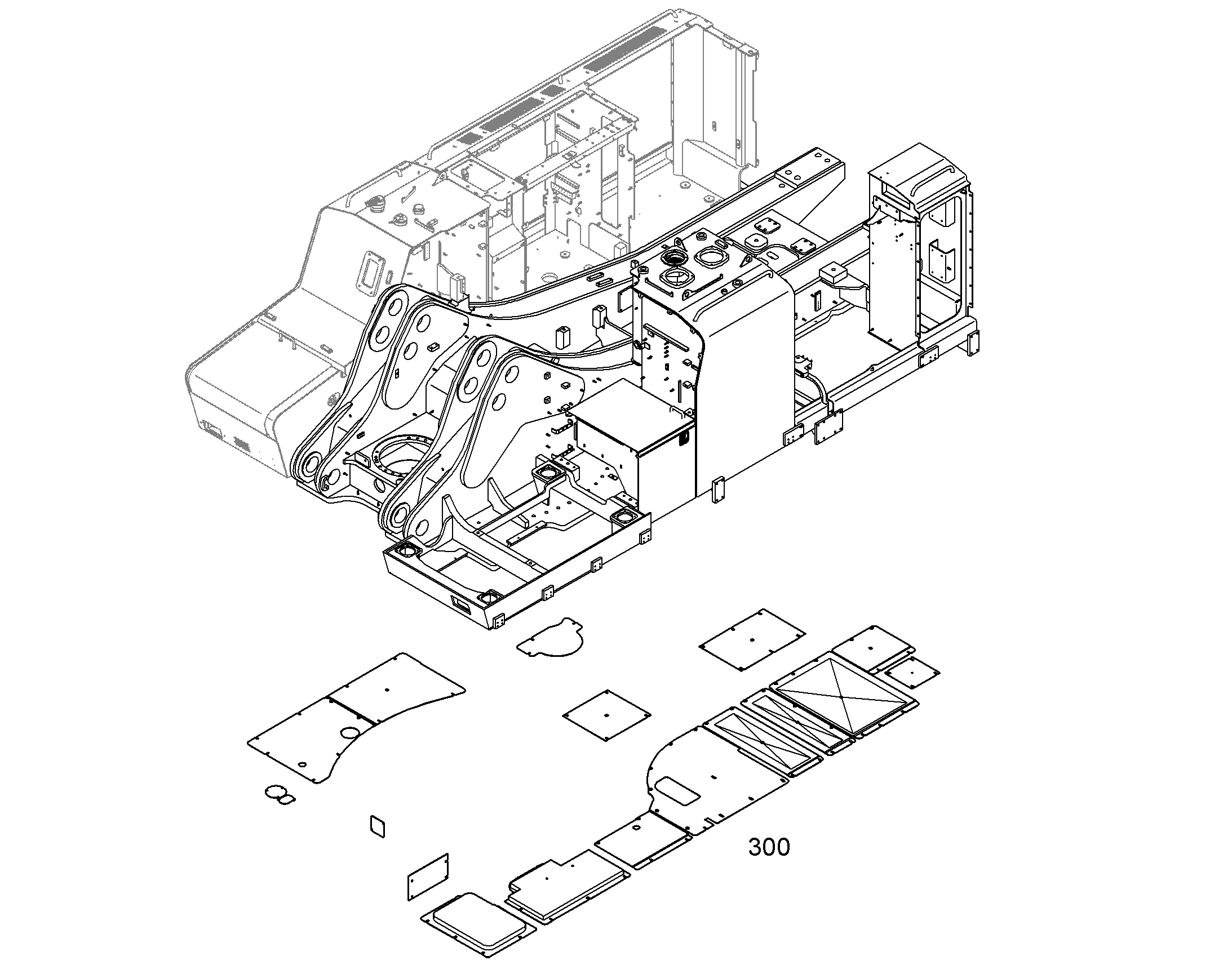 КОЖУХ НИЖНИЙ 12879790 LIEBHERR