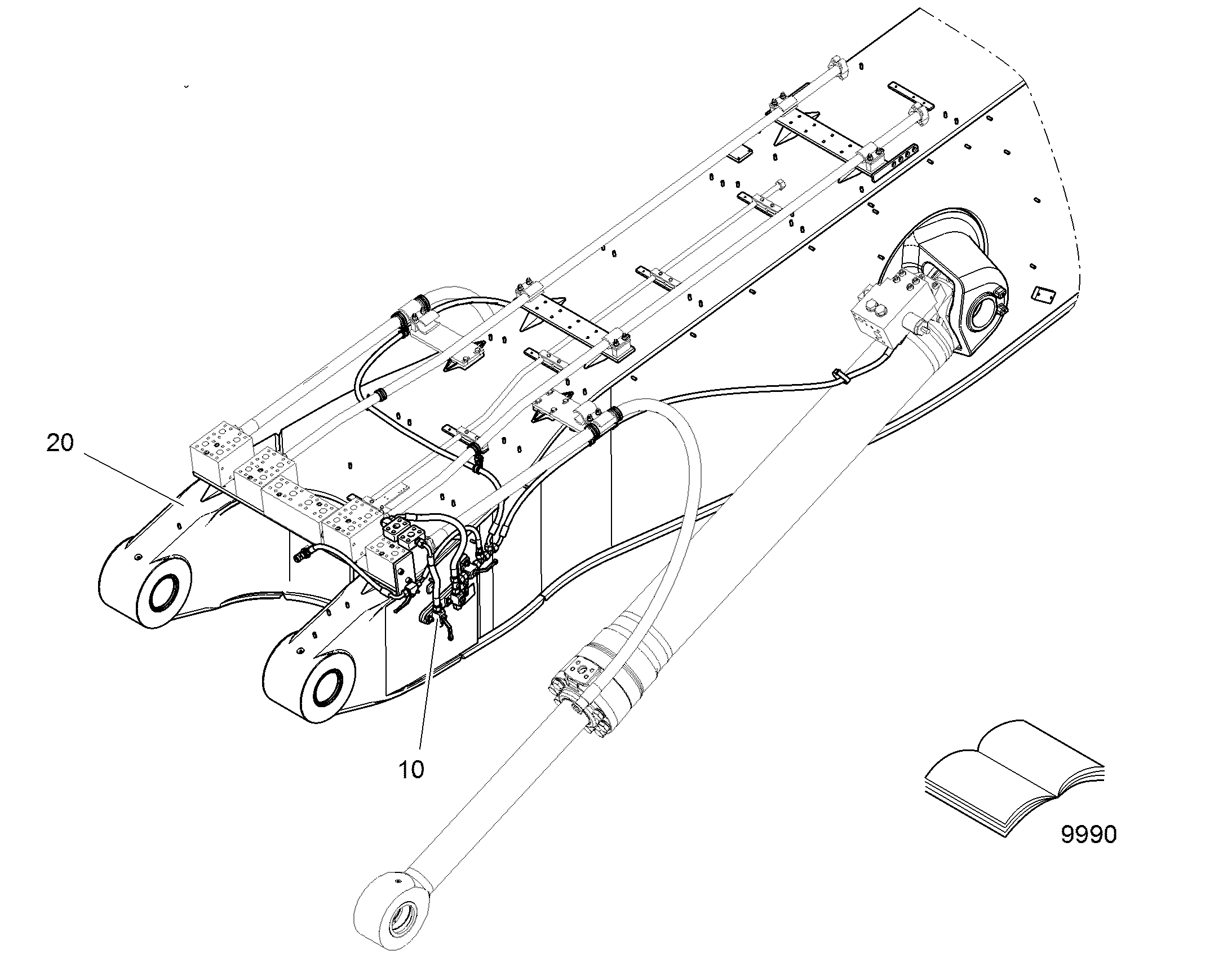 ЦИКЛ АВАРИЙНОГО ПОДЪЕМА, УСТ. 12417645 LIEBHERR
