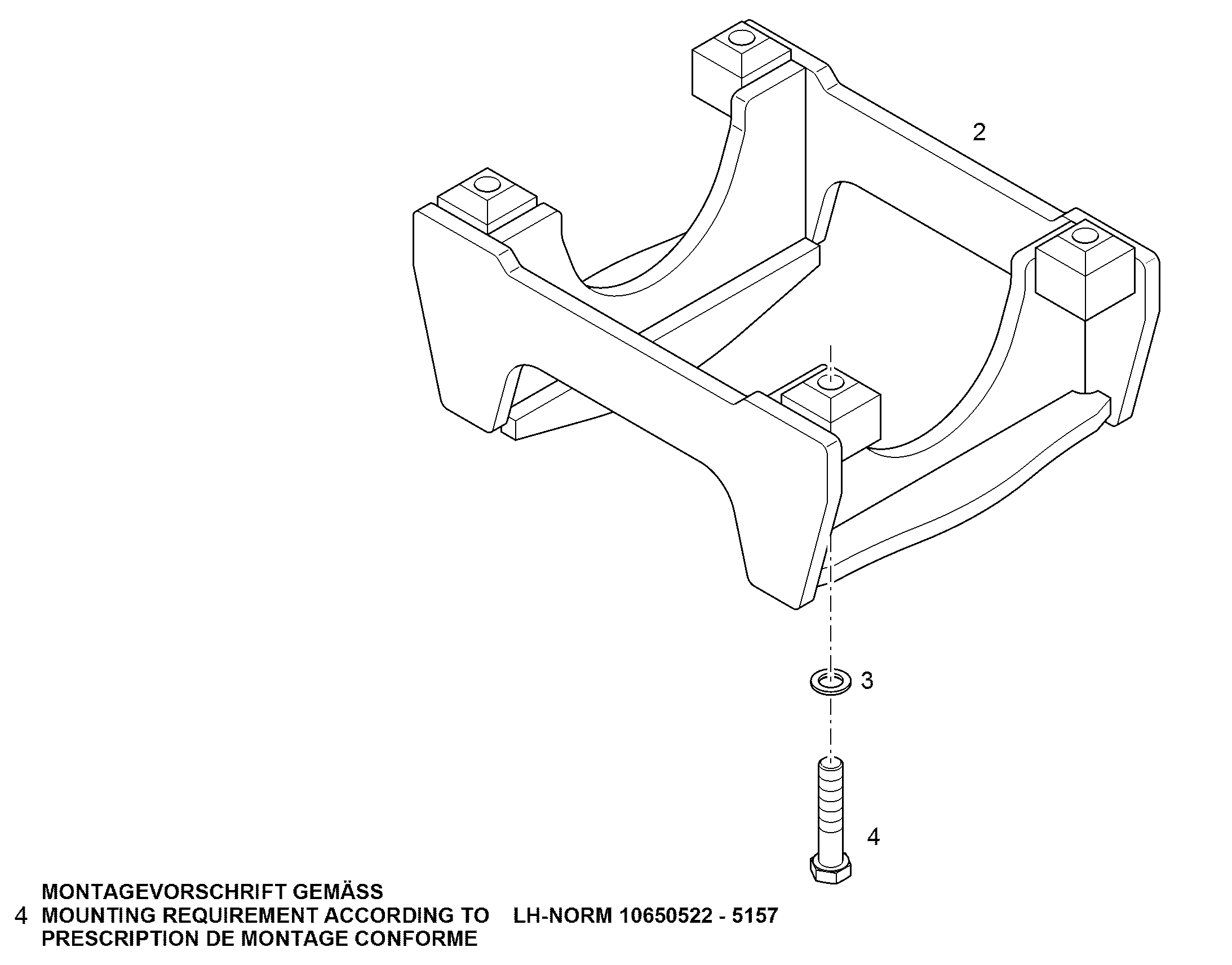 БОЛТ С ШЕСТИГРАННОЙ ГОЛОВКОЙ ISO 4017 M24X110 10.9 FLZN 12249377 LIEBHERR