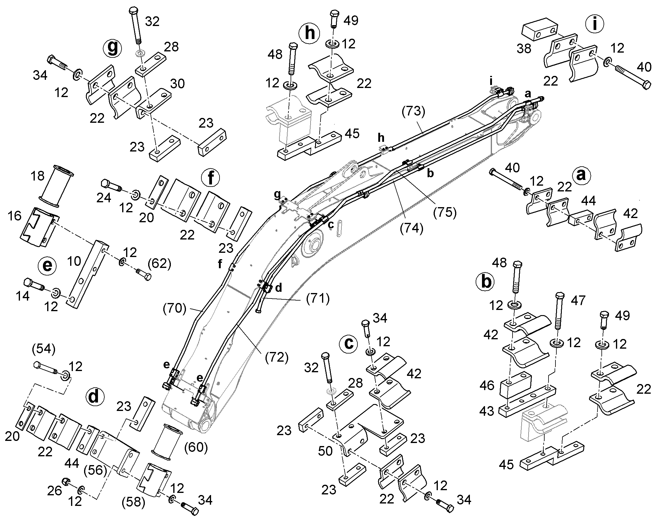ПЛИТА РЕЗЬБОВАЯ 12445420 LIEBHERR