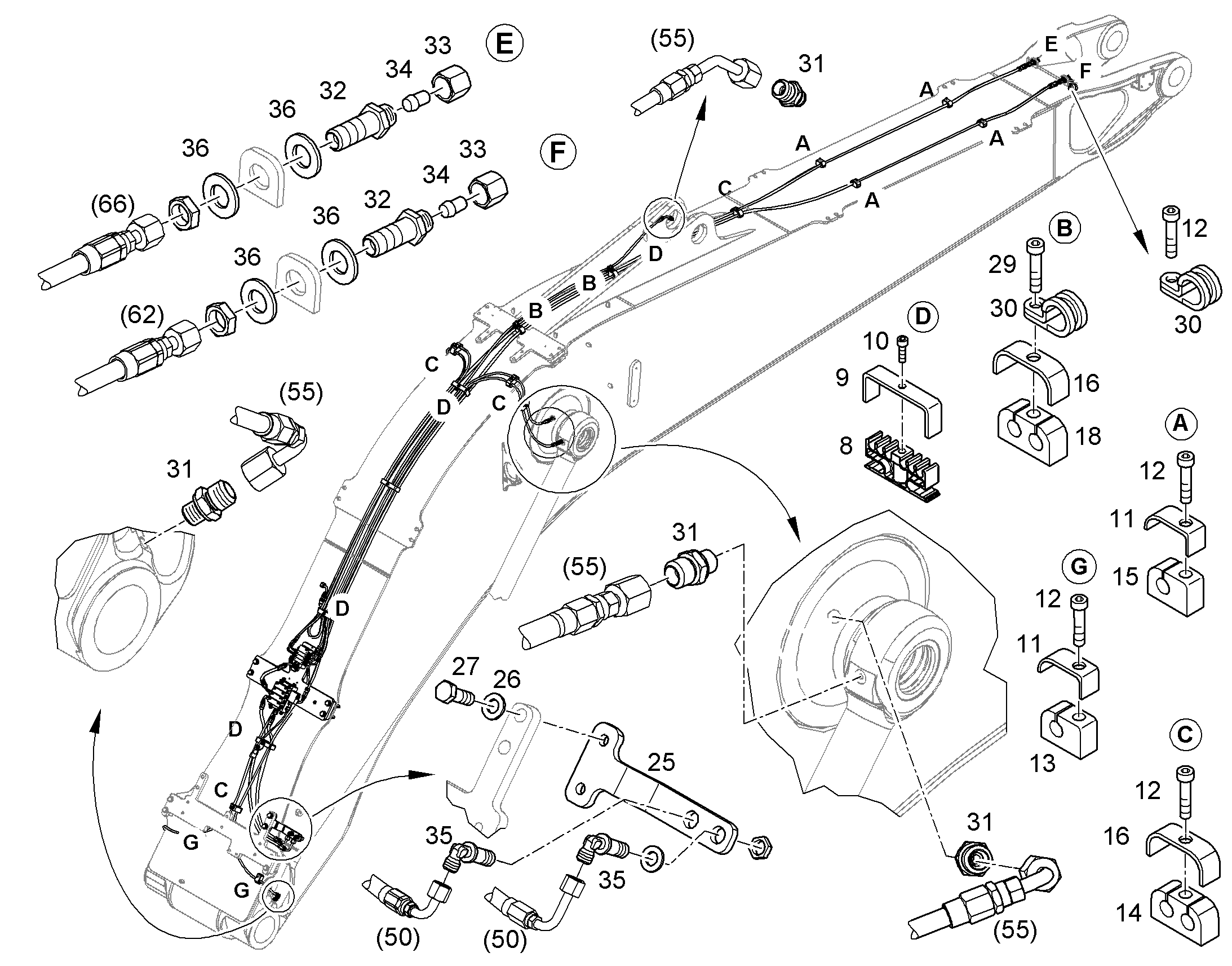 КОНСОЛЬ 11407889 LIEBHERR