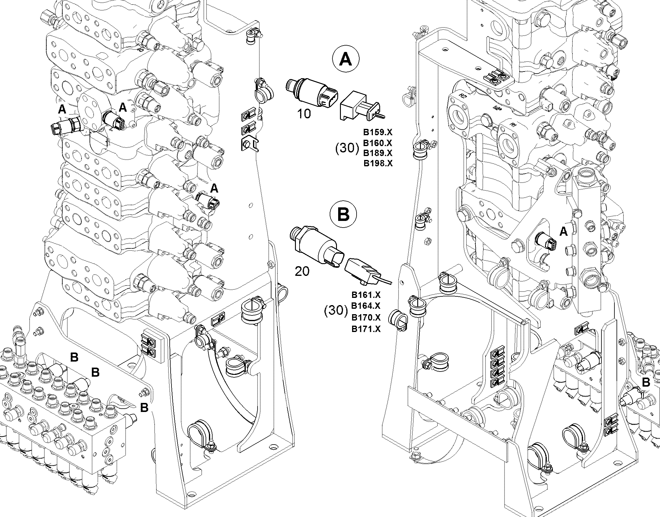 ДООБОРУДОВАНИЕ ШАССИ B198 12468857 LIEBHERR