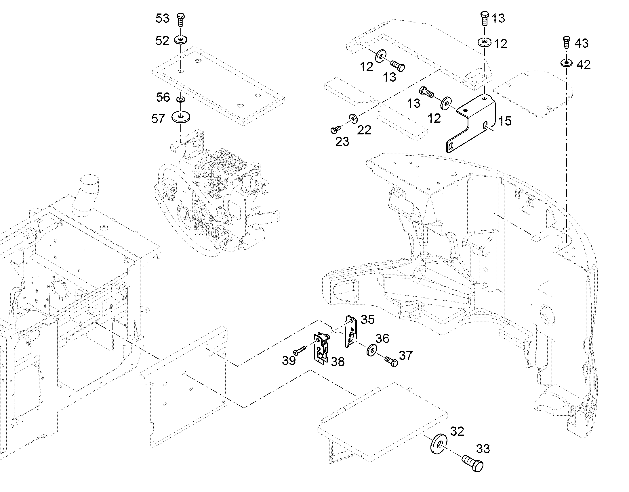 УГЛОВОЙ ПРОФИЛЬ 12427201 LIEBHERR