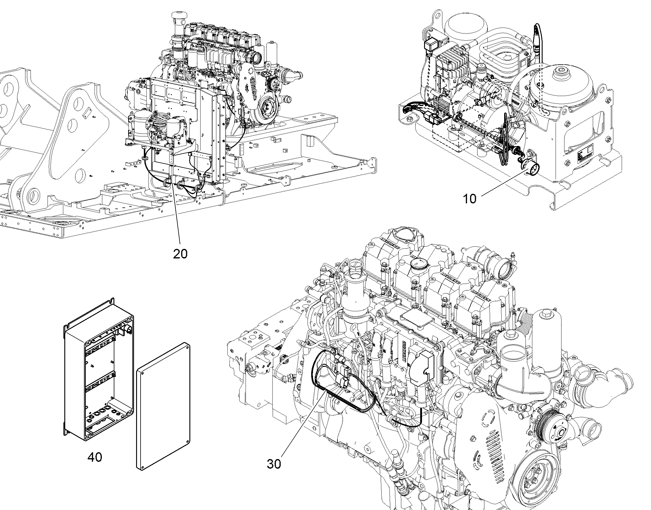 ПОДГОТОВКА ЭЛЕКТРОУСТАНОВКИ 12499132 LIEBHERR