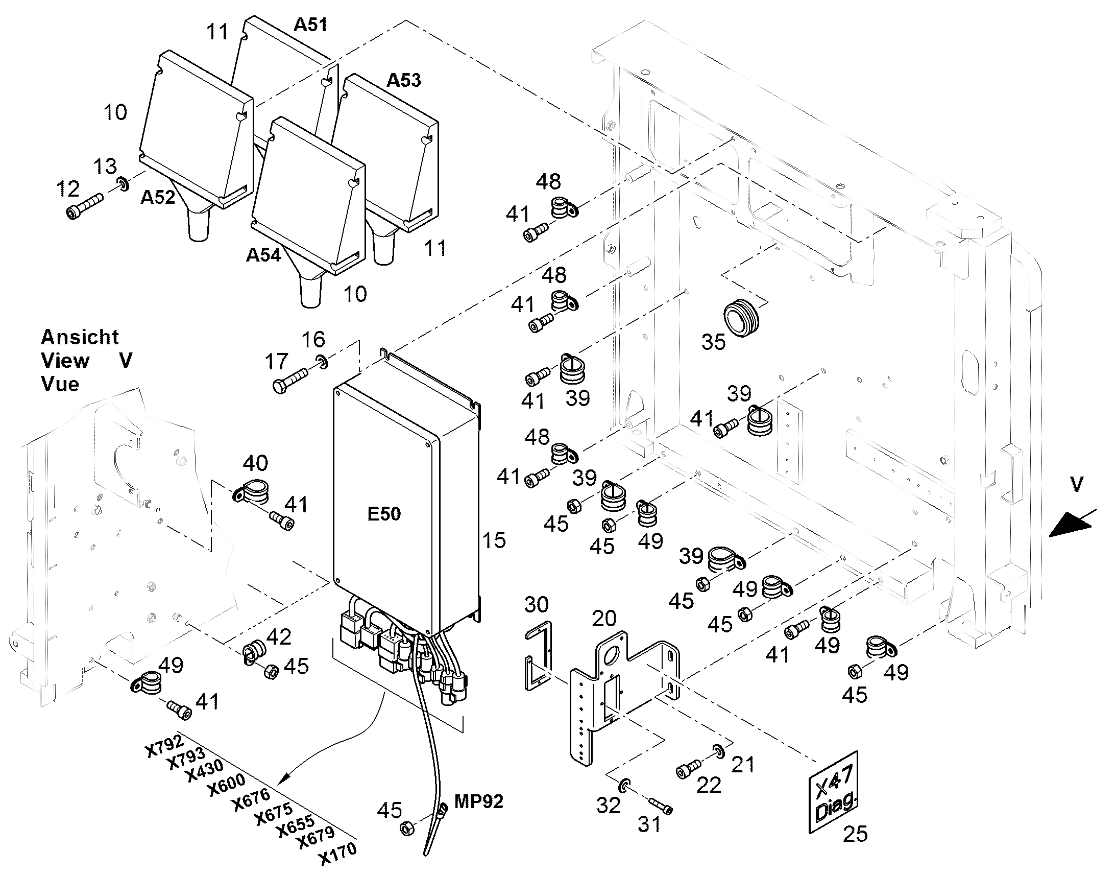 ВЫПАДАЮЩИЕ ЧАСТИ 12509481 LIEBHERR