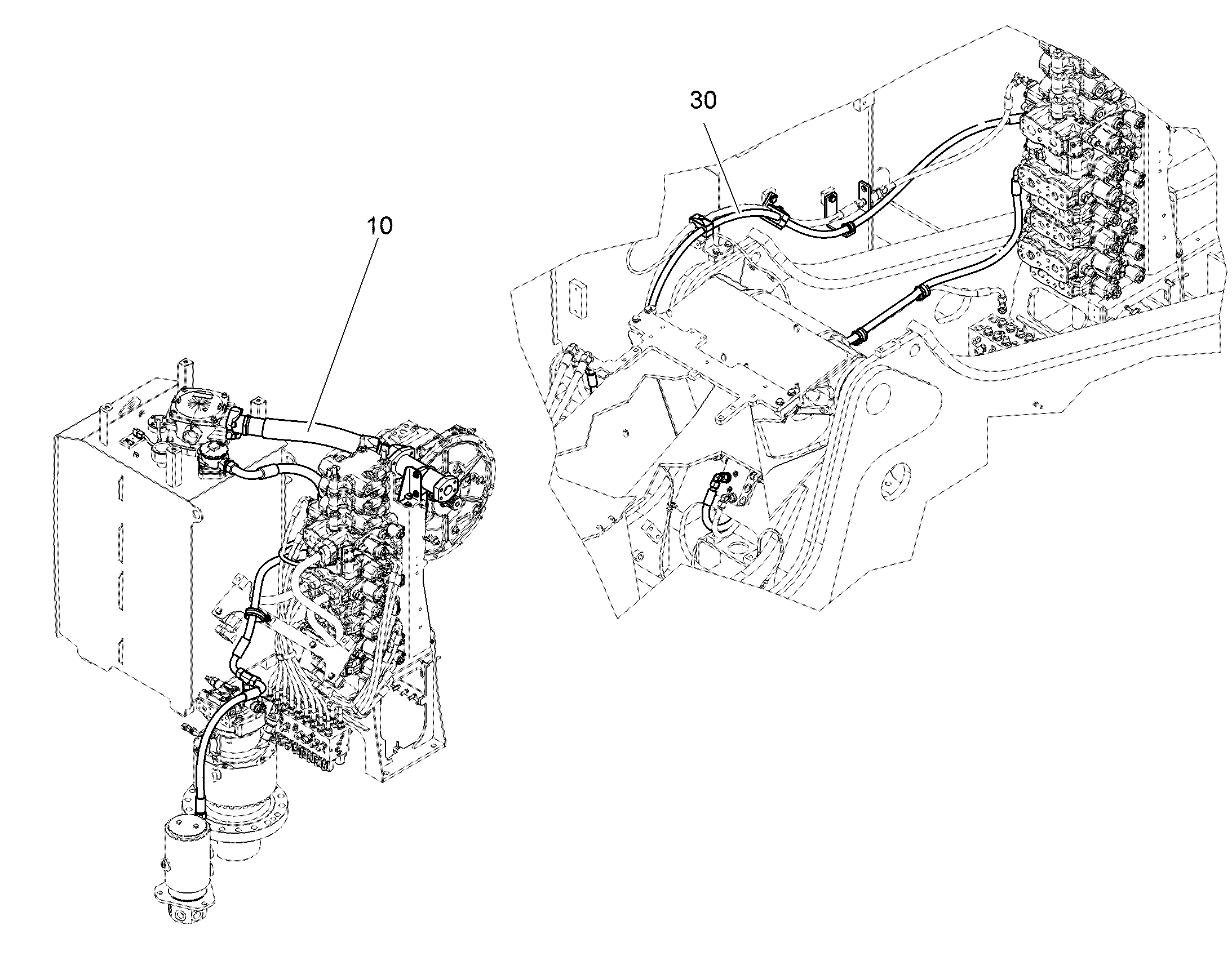 ШЛАНГОВОЕ СОЕДИНЕНИЕ ПЕРИМЕТР 12505234 LIEBHERR