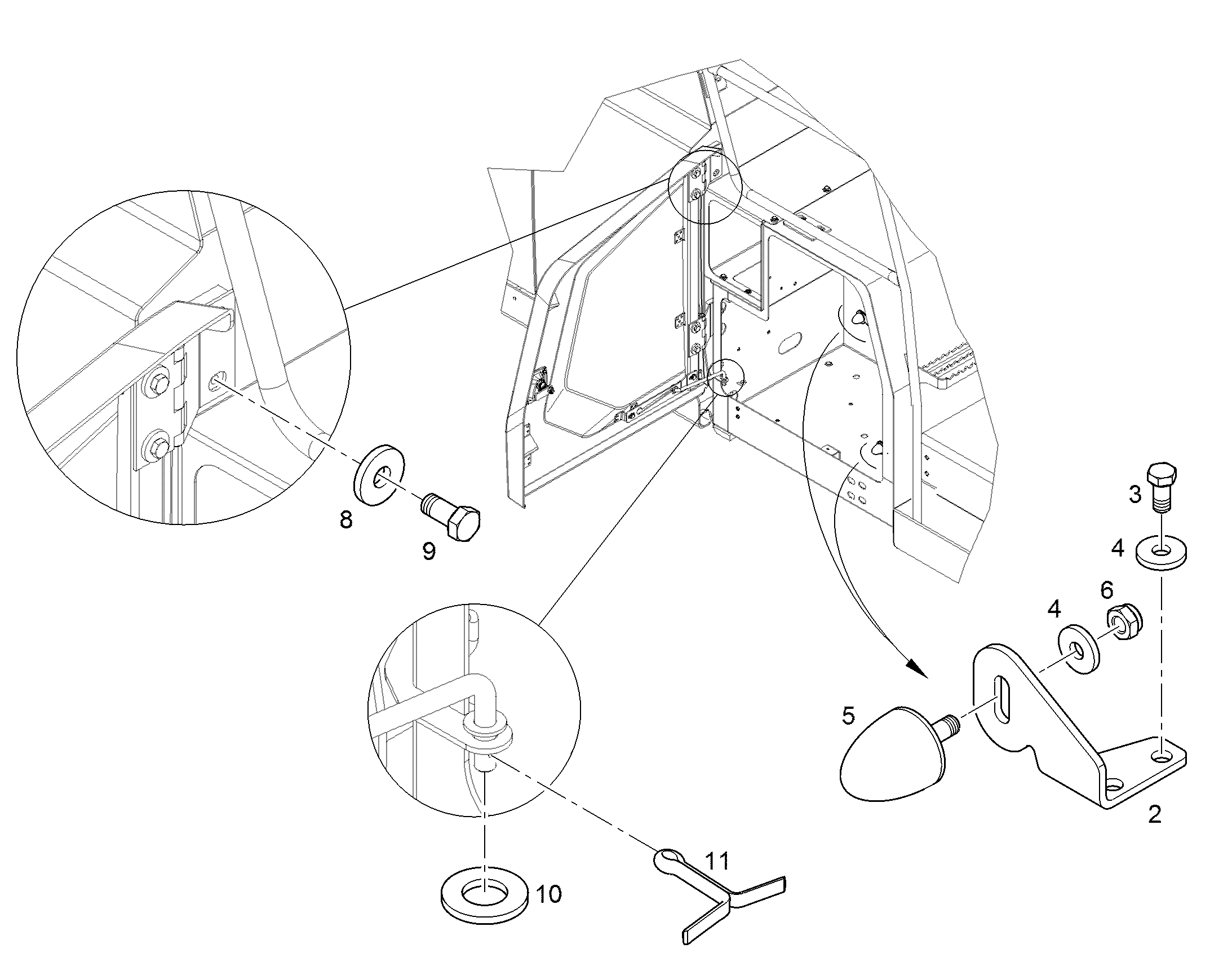 УГЛОВОЙ ПРОФИЛЬ 12508879 LIEBHERR