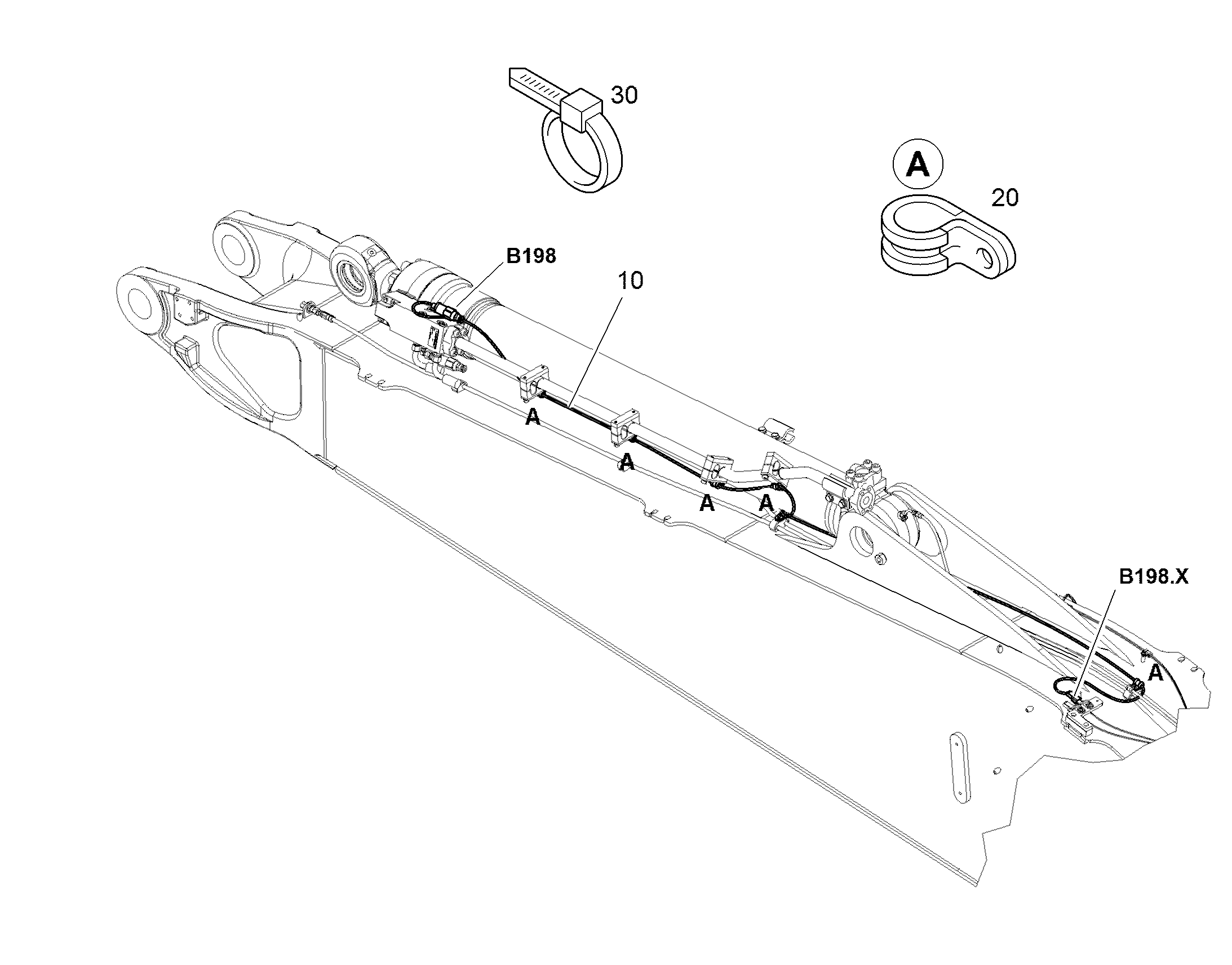ДАТЧИК ДАВЛЕНИЯ 500bar 12222692 LIEBHERR