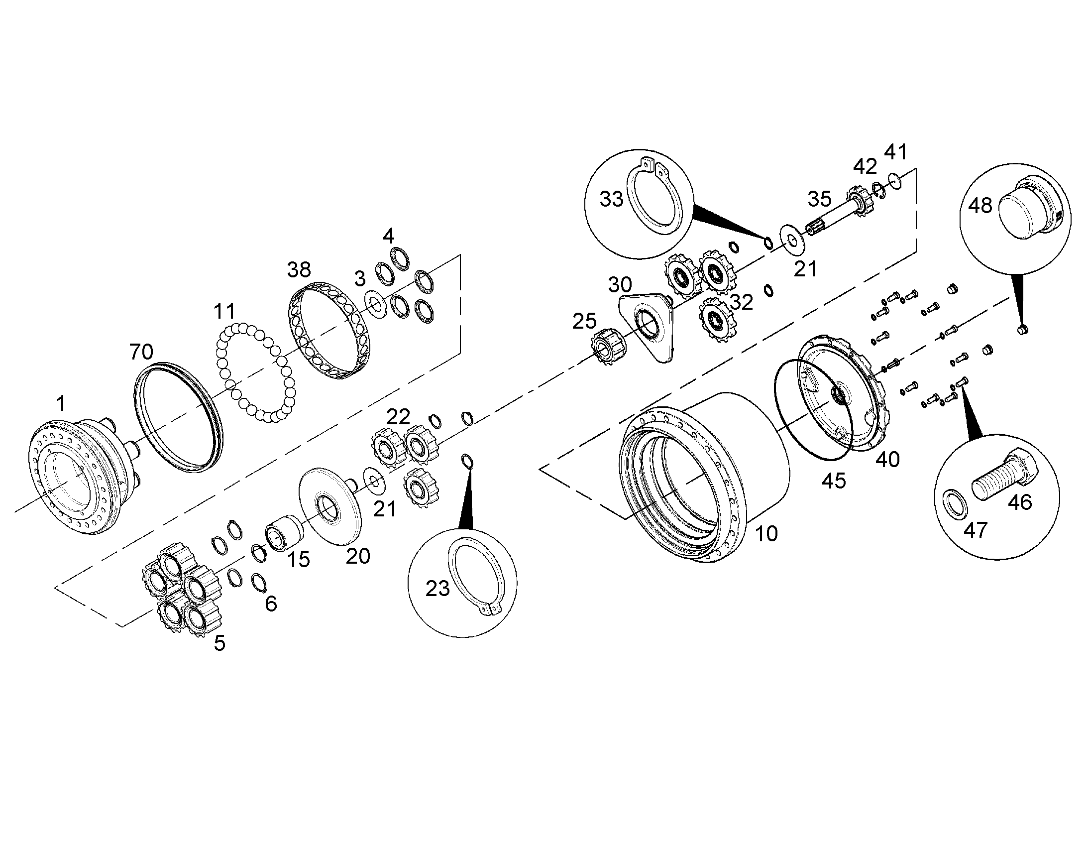ОПОРА СОЕДИНИТЕЛЬНАЯ 90207972 LIEBHERR