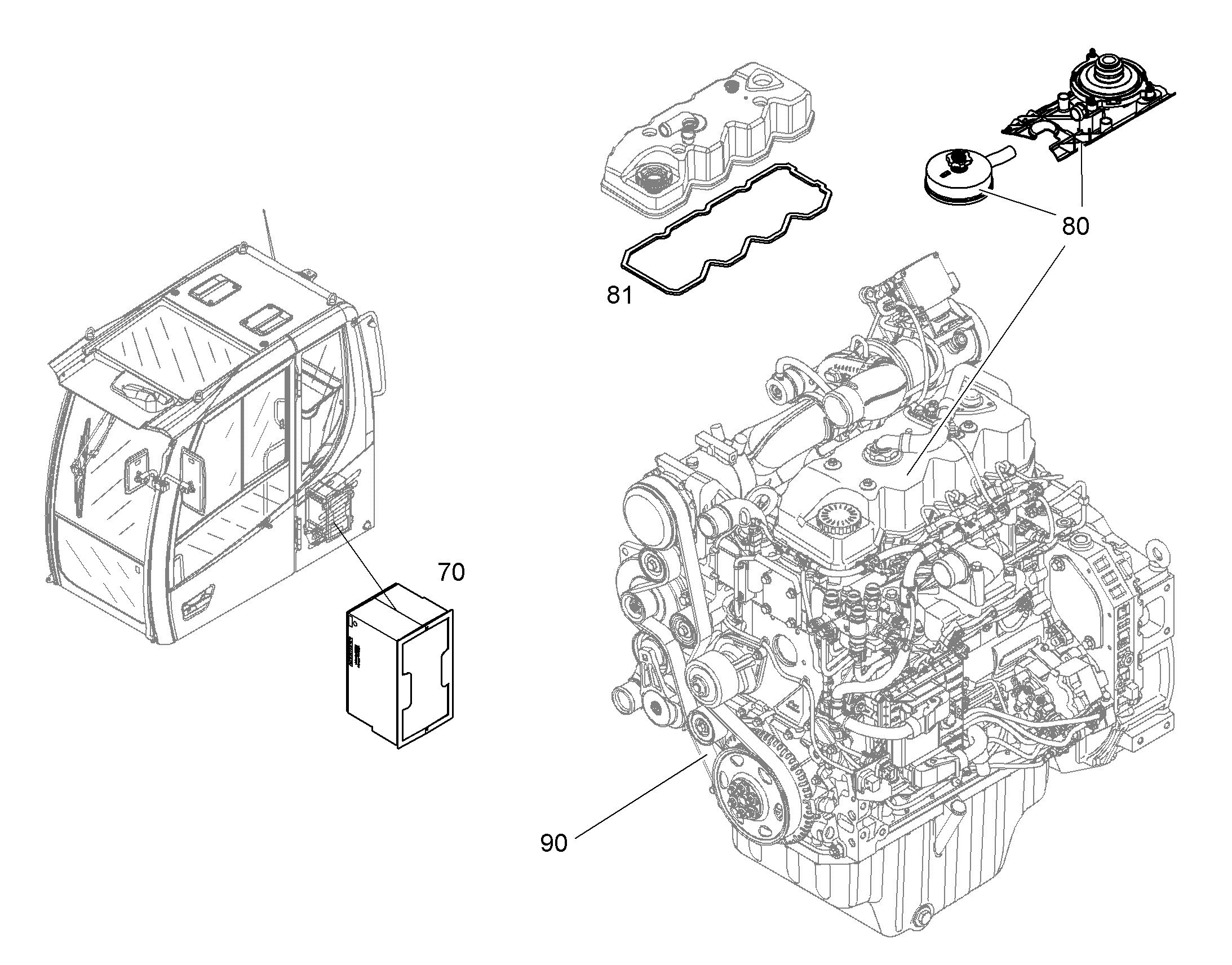 ФИЛЬТРУЮЩИЙ НАБОР 12690640 LIEBHERR