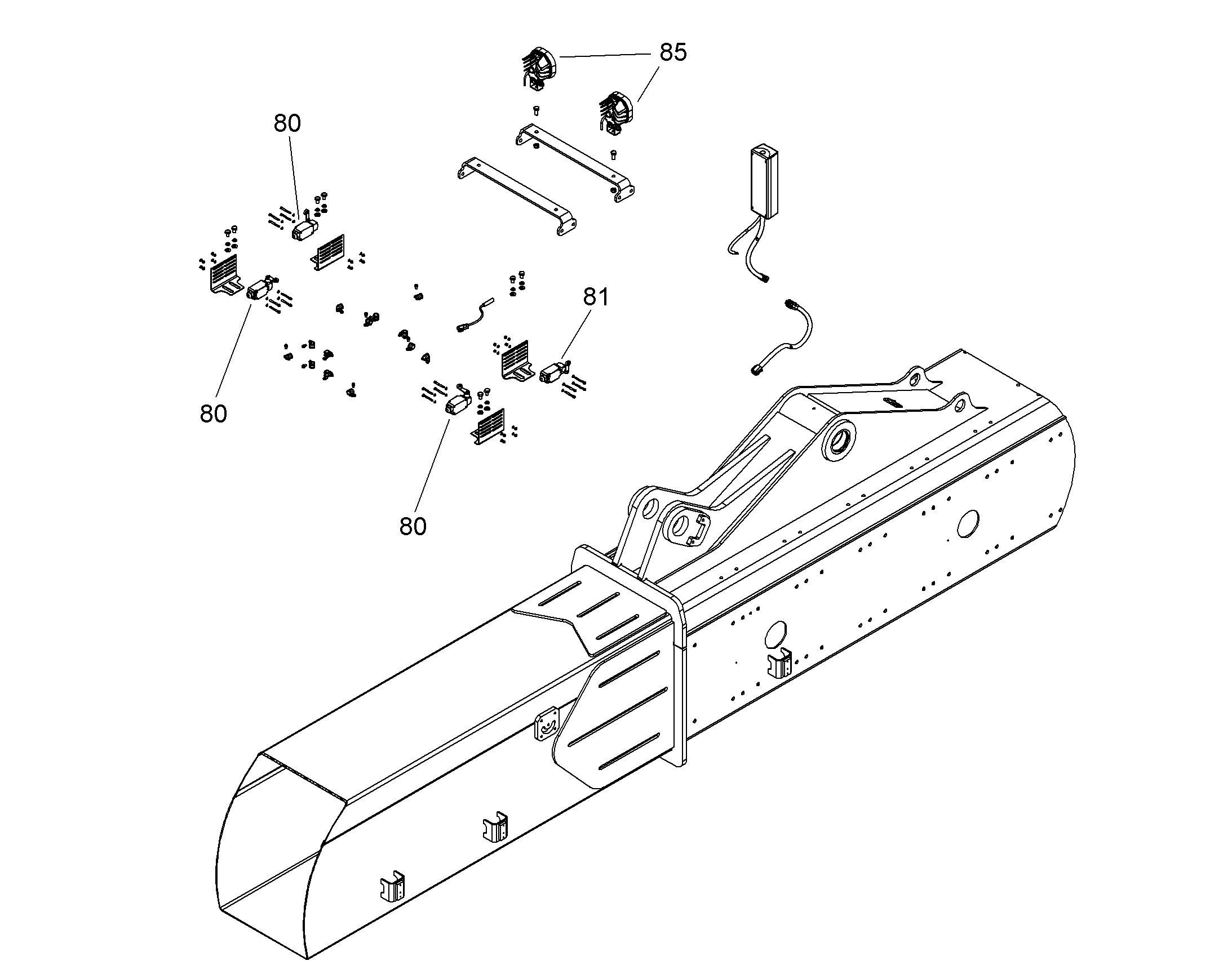 MICRO LIMIT SWITCH 12228502 LIEBHERR