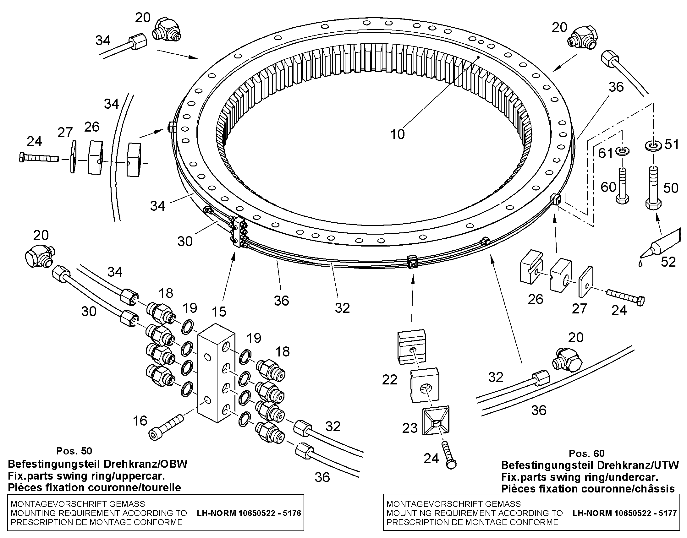 ВТУЛКА КОМПЕНСИРУЮЩАЯ NG24 24,5X38X40 12920480 LIEBHERR