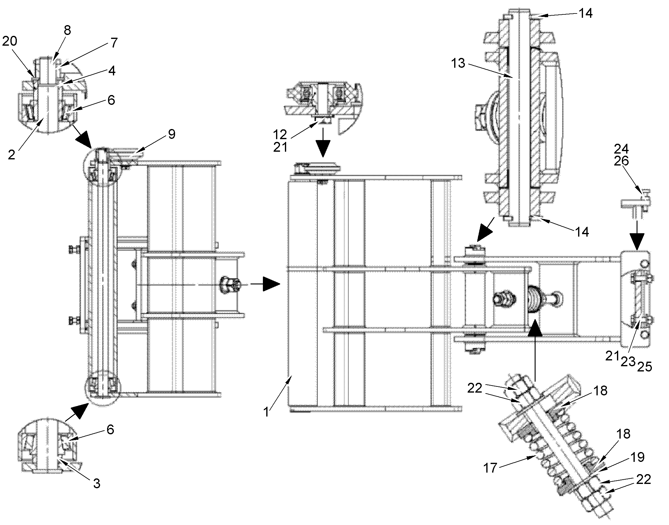 ШТИФТ РАСПОРНЫЙ 3X50 11635284 LIEBHERR
