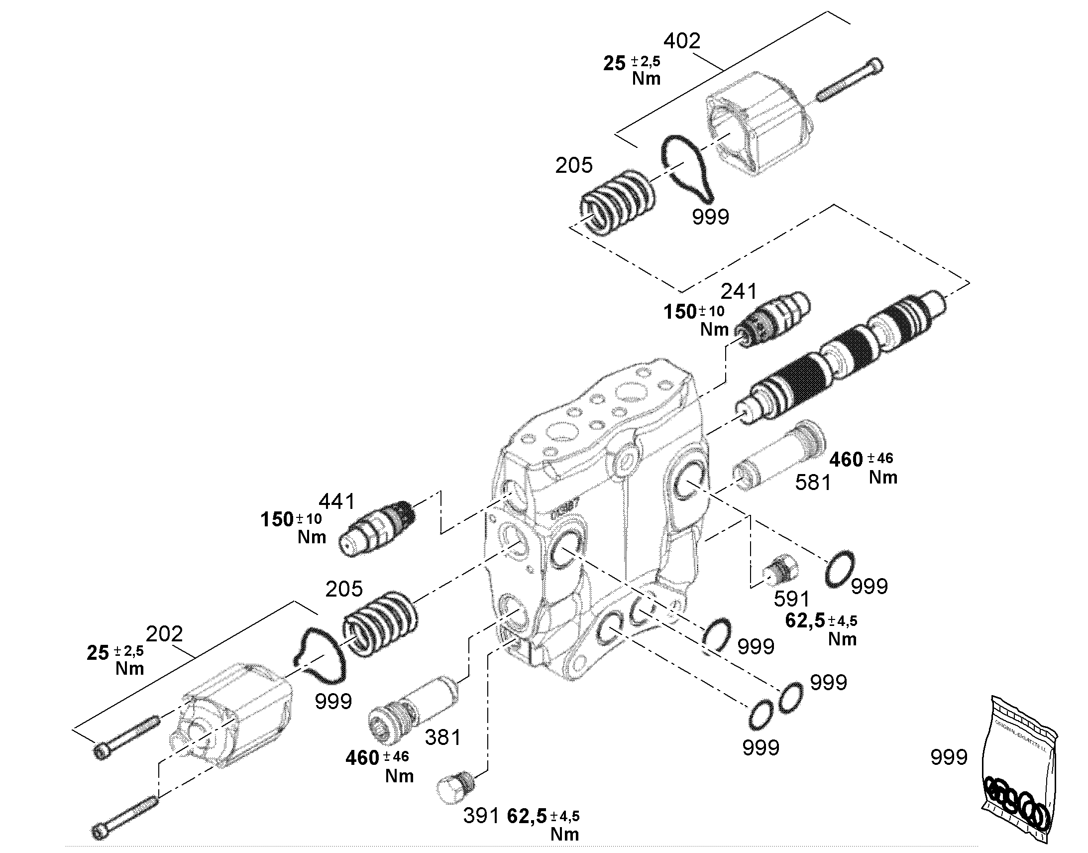 ЗАГЛУШКА РЕЗЬБОВАЯ 12259230 LIEBHERR