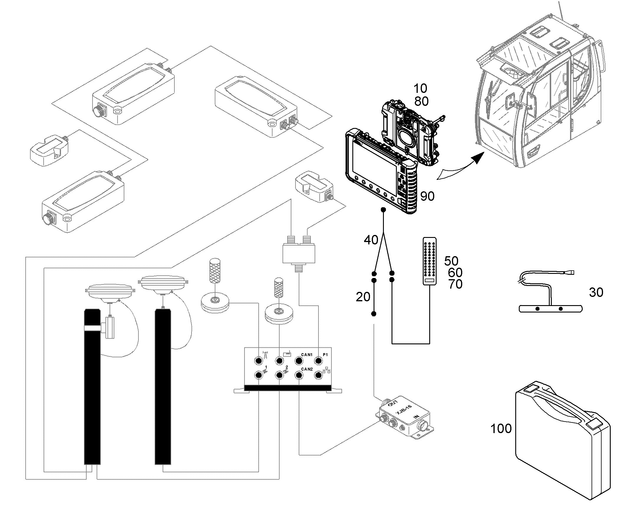 АНТЕННА 12262476 LIEBHERR