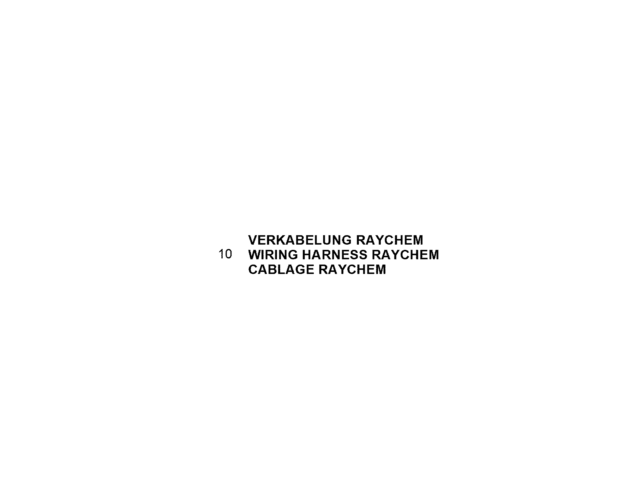 ЭЛЕКТРОПРОВОДКА RAYCHEM 12411213 LIEBHERR
