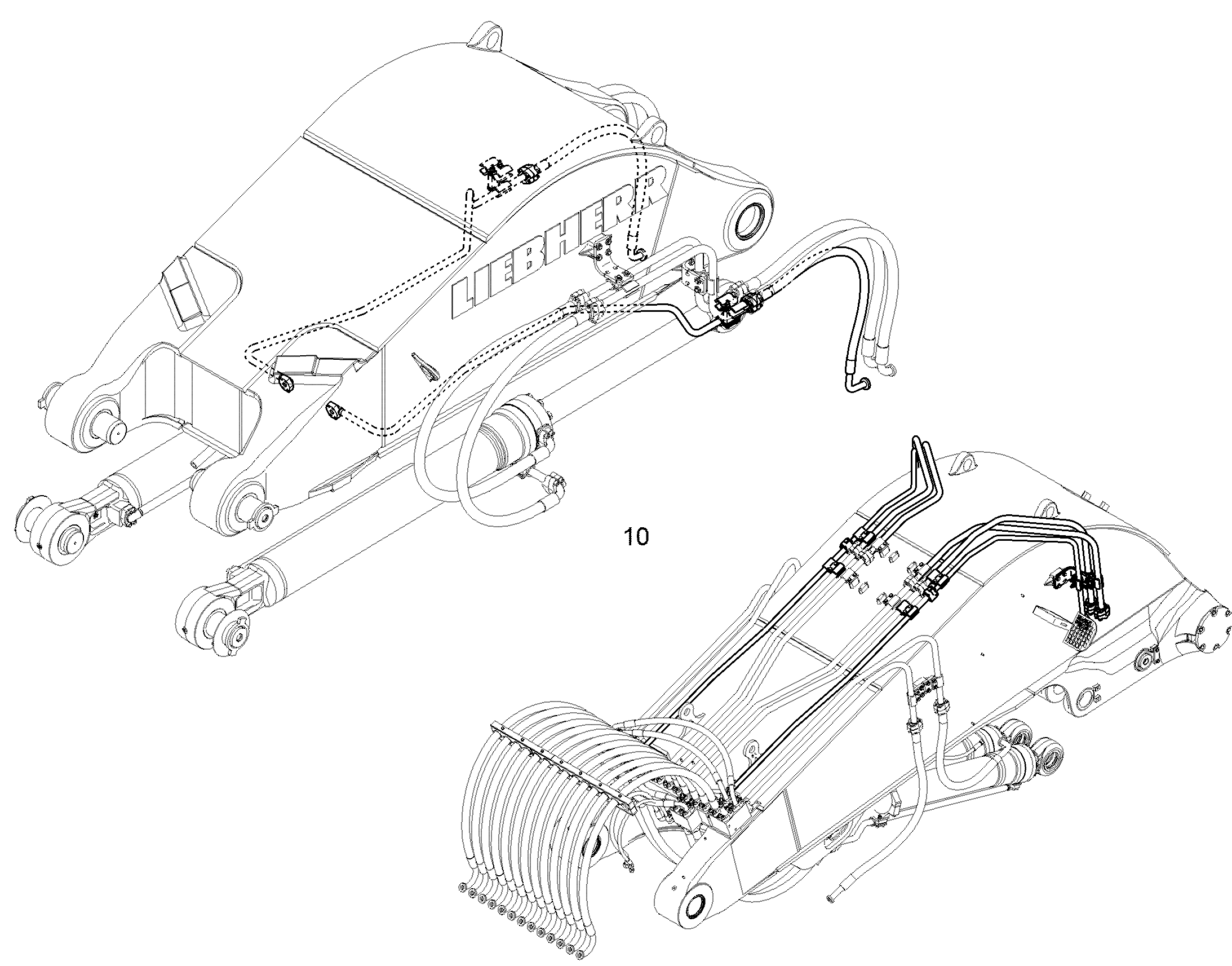 ПЕРЕОБОР.Д.МОНТ.НАРУЖН.ЗЕРКАЛА Equipement R976 11386121 LIEBHERR