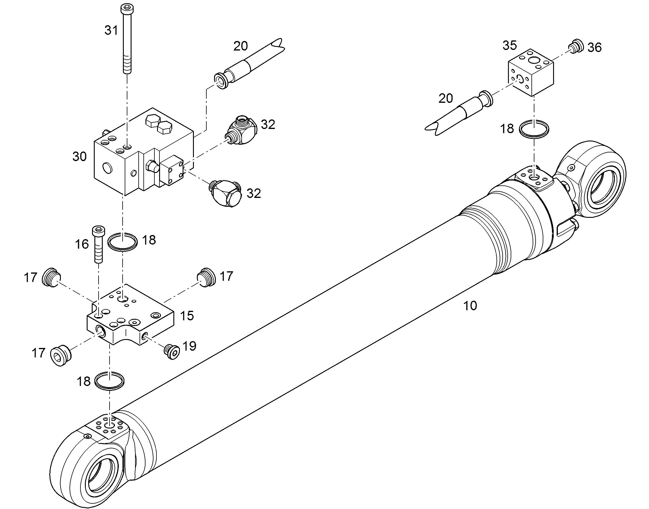 КЛАПАН ПРЕДОХРАНИТЕЛЬНЫЙ 12253013 LIEBHERR