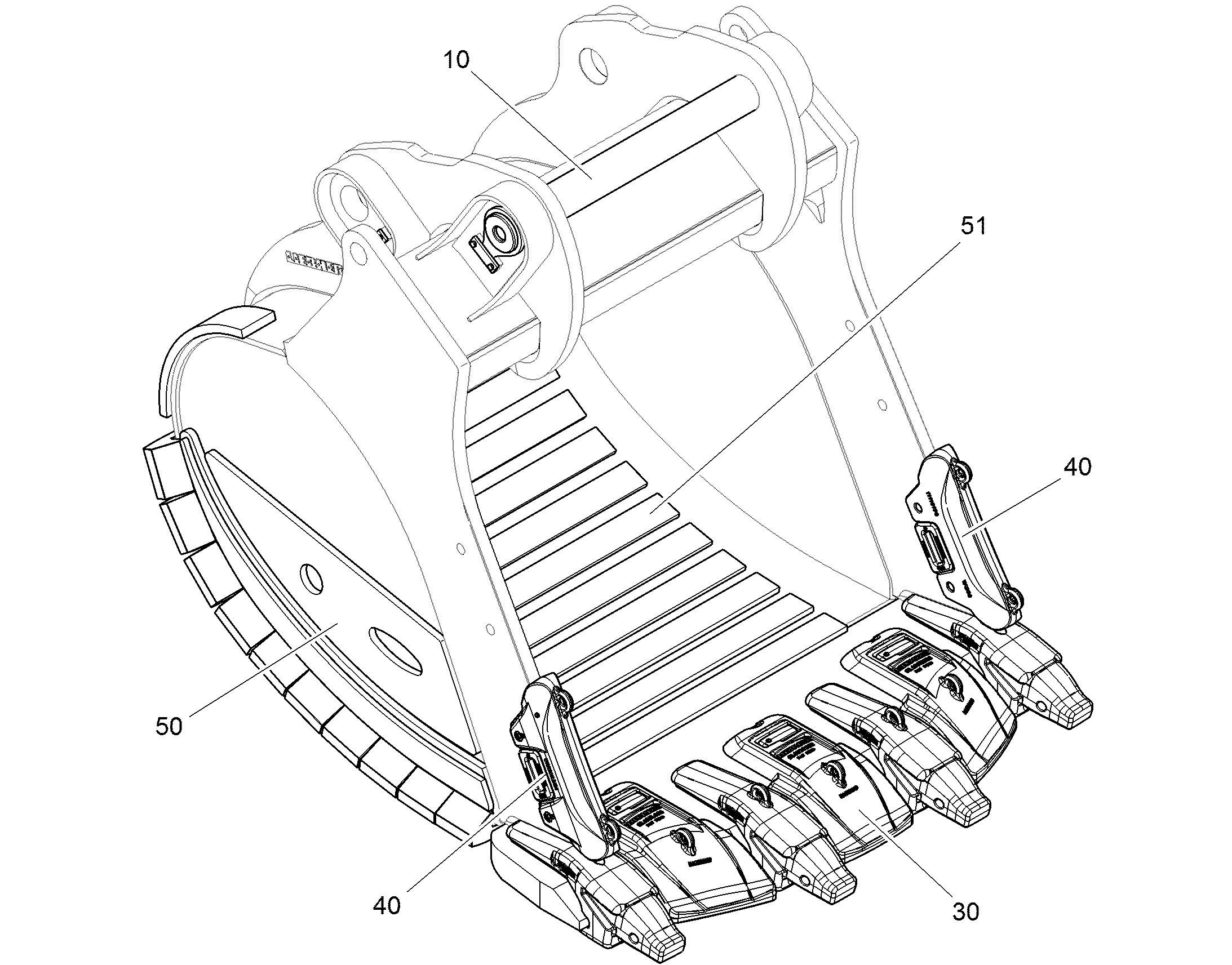 WEARING PART SET EXTERNAL 12472232 LIEBHERR