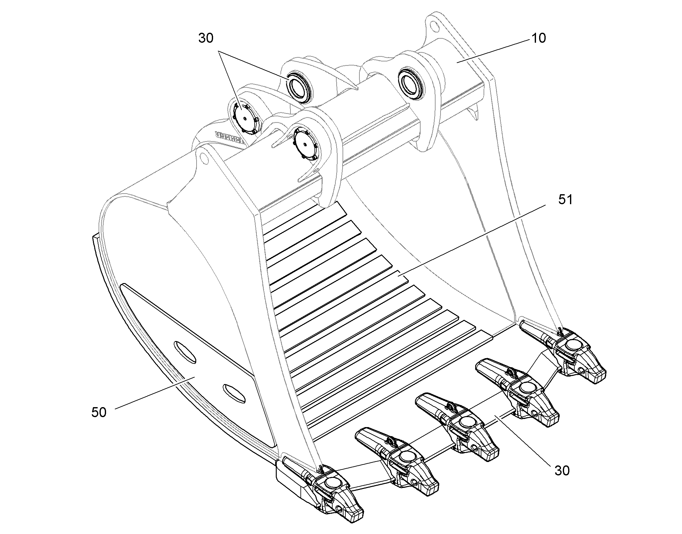 WEARING PART SET EXTERNAL HD 12424978 LIEBHERR