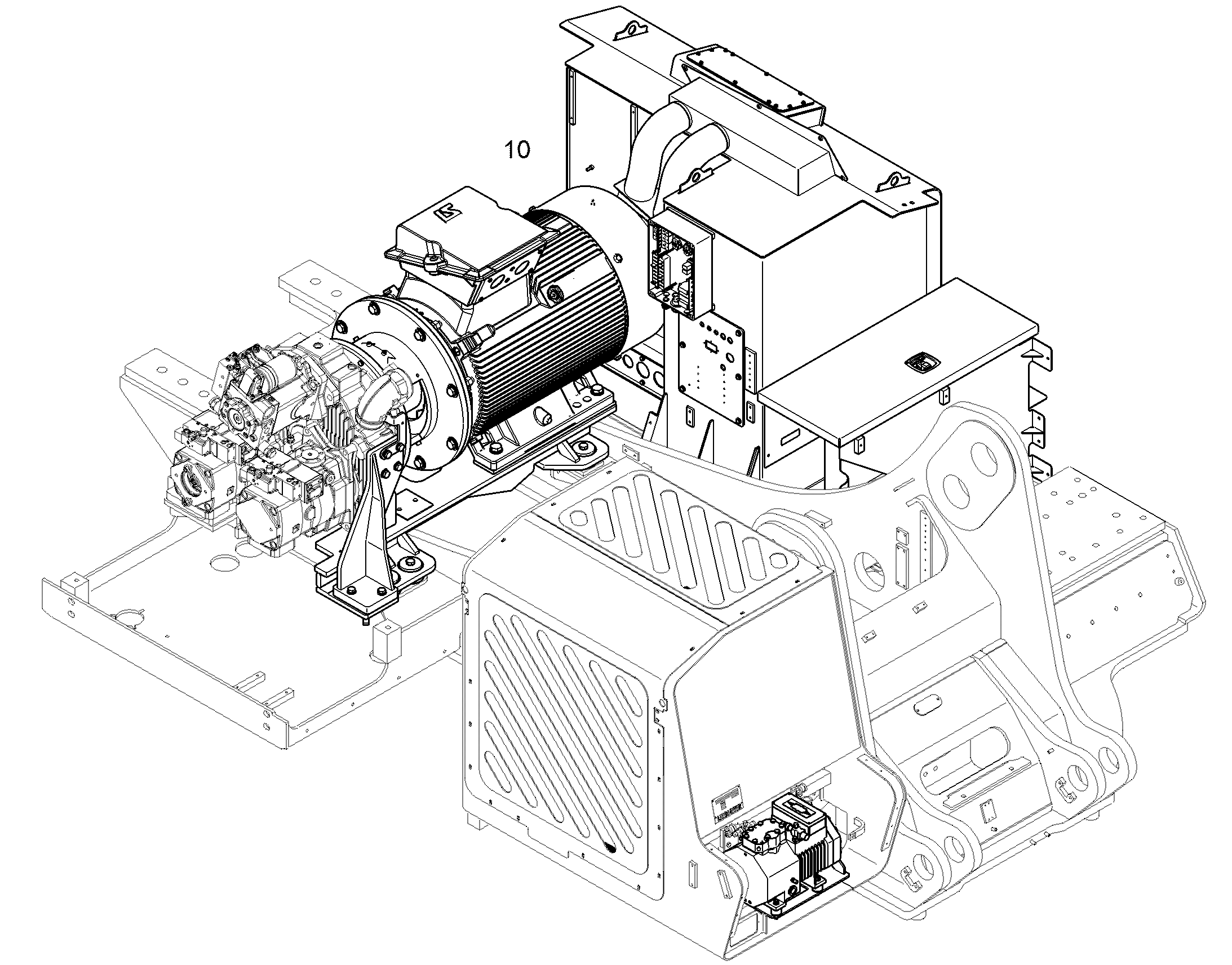 МОНТ.КОМПЛ.ВЫКЛ.МАСЛ.ГИДРОПР. 440V50HZ 11734052 LIEBHERR