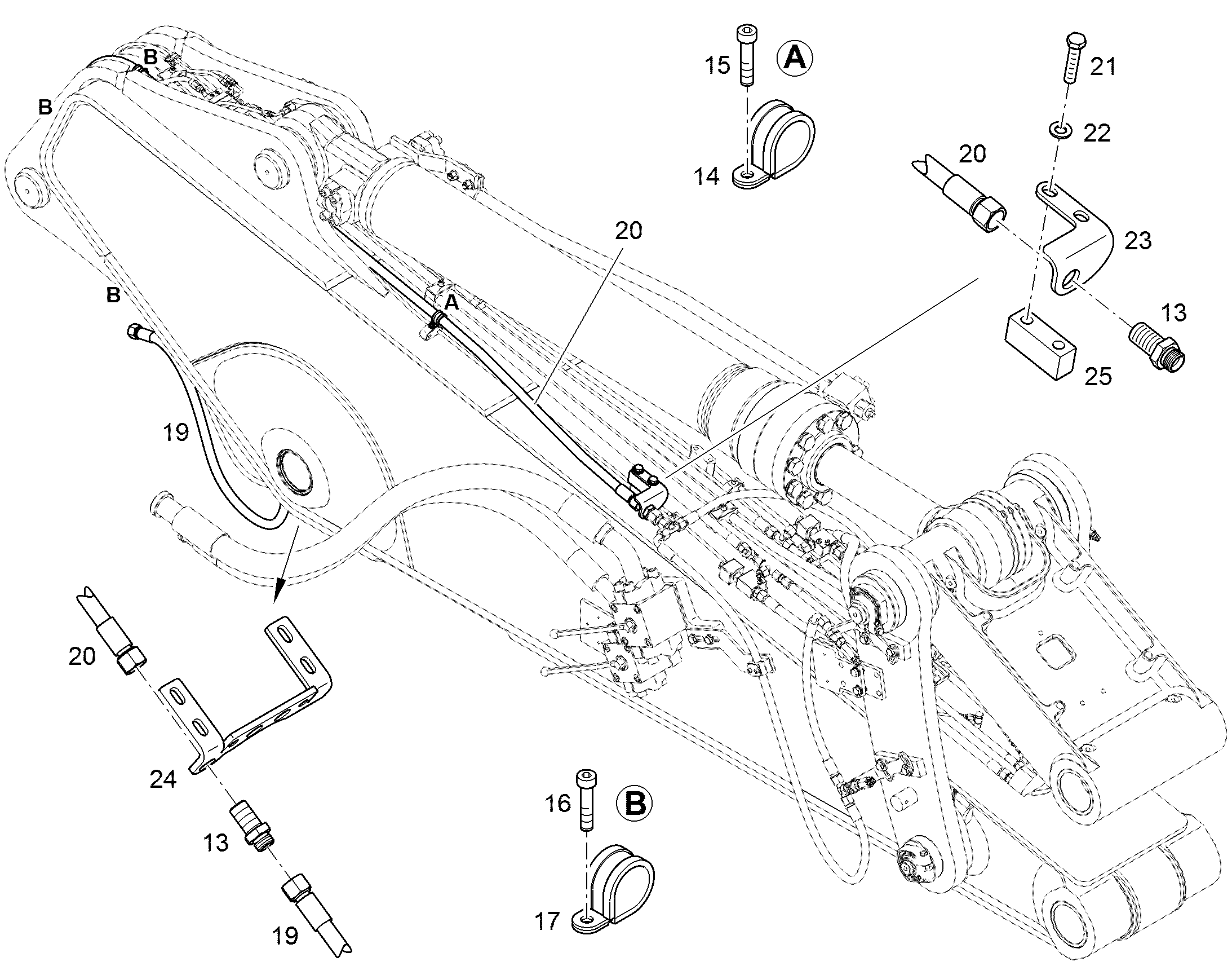 КОНСОЛЬ 12470965 LIEBHERR