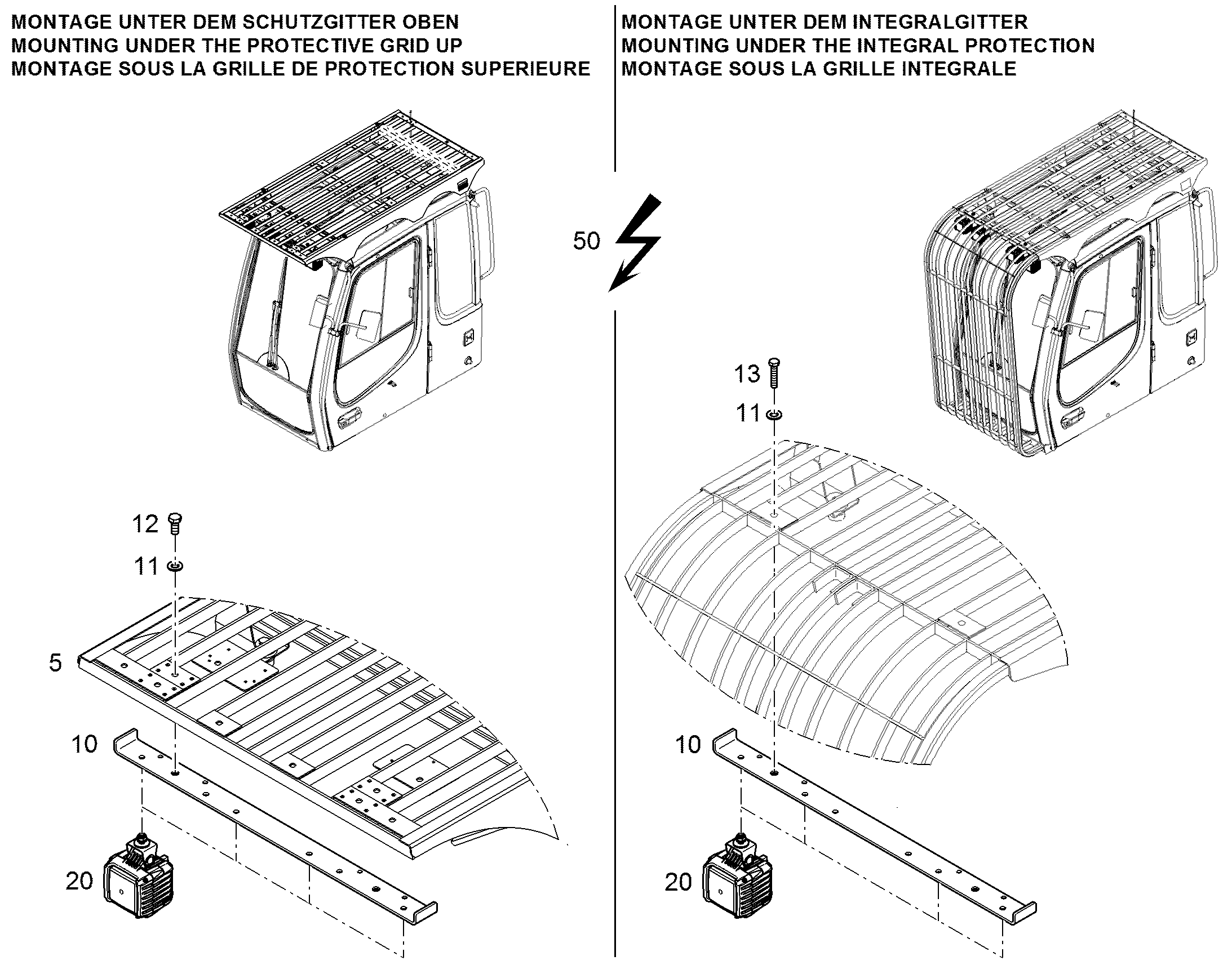 ПЕРЕОБОРУДОВАНИЕ 12571225 LIEBHERR