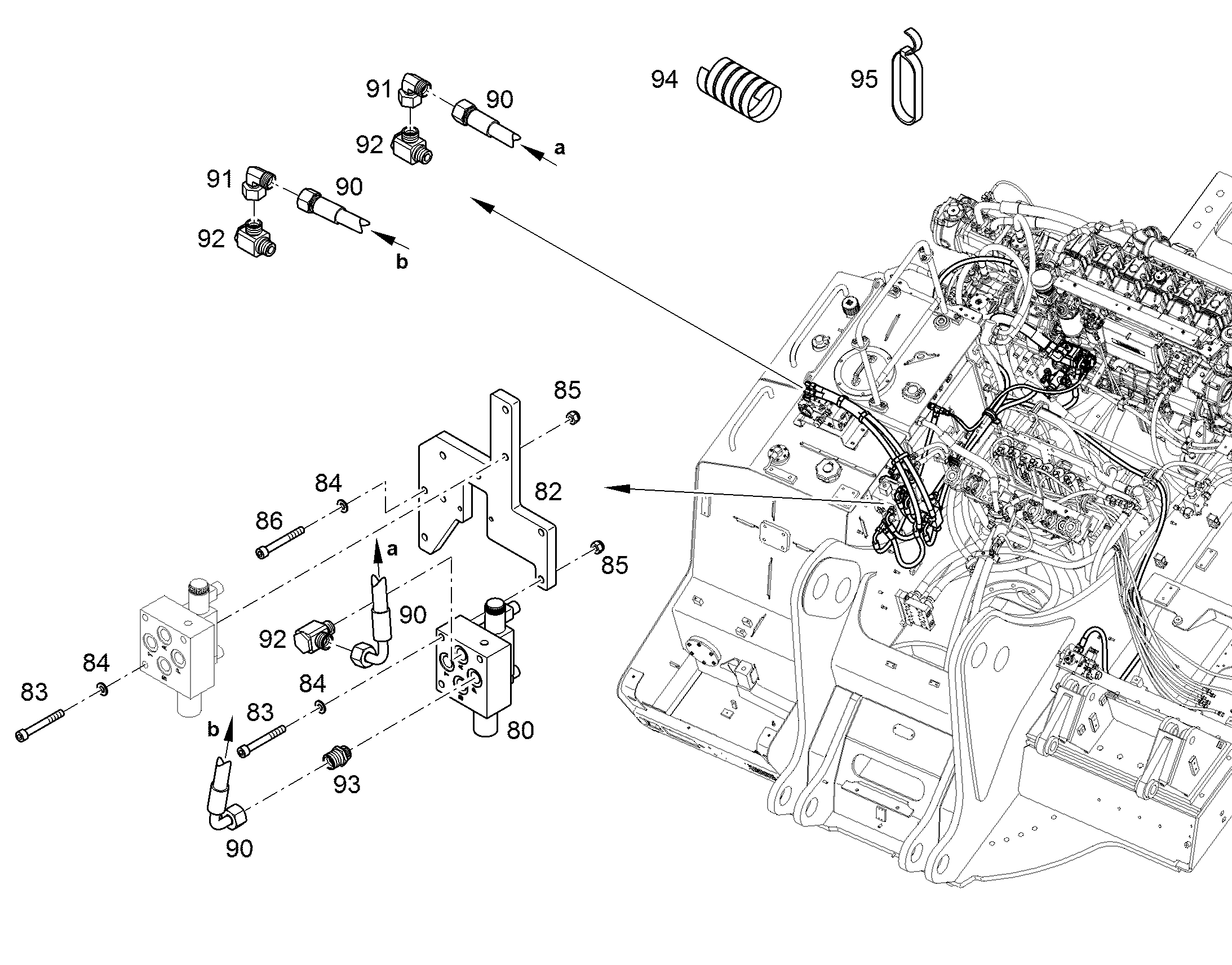 ШЛАНГ 12X1150 11656518 LIEBHERR