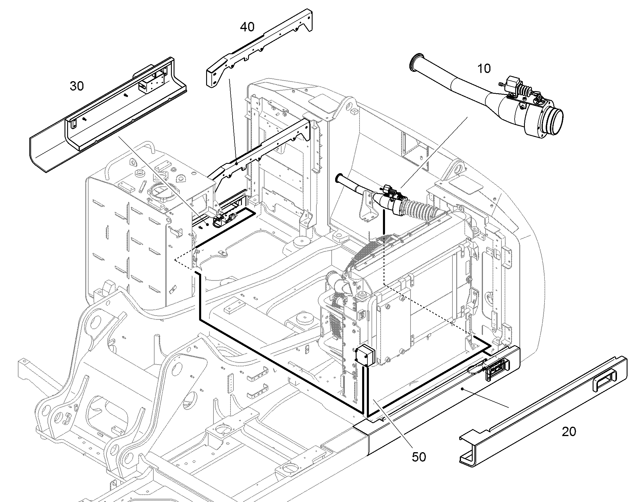 ЗАСЛОНКА ВОЗДУШНАЯ 12204909 LIEBHERR