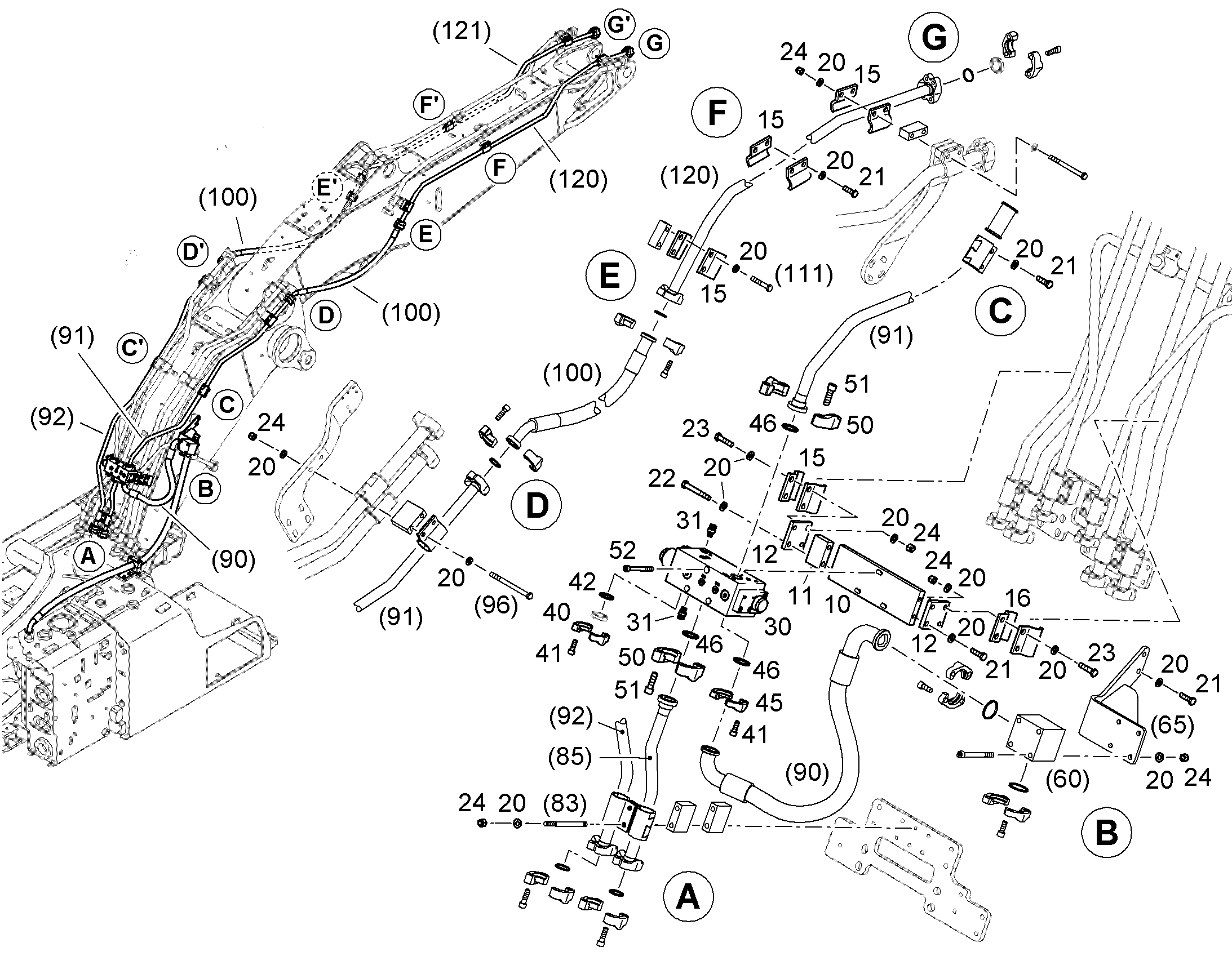 ЛИСТ 12437903 LIEBHERR