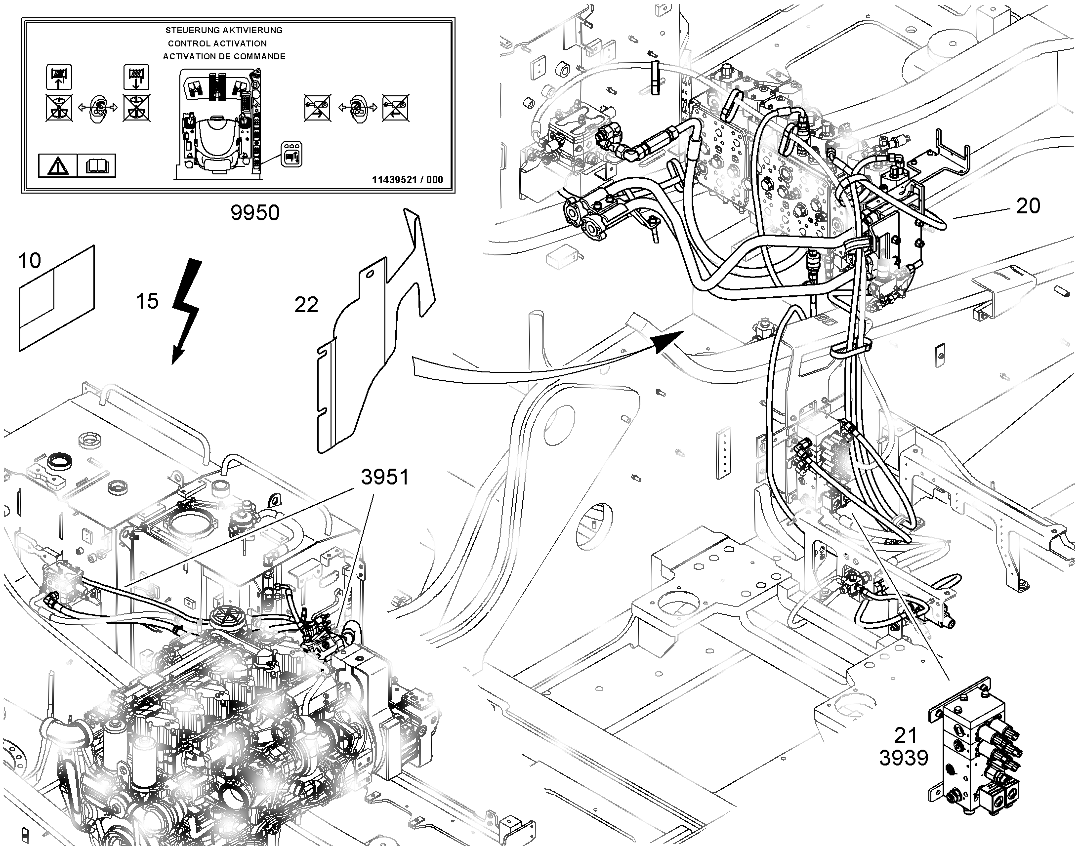 НАСОСЫ ДОП., УСТАНОВКА 11454560 LIEBHERR