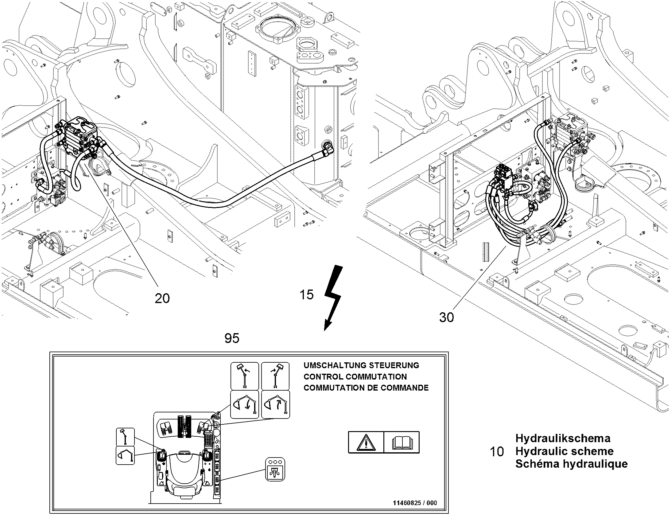 ГИДРАВЛИЧЕСКАЯ СИСТЕМА 12487232 LIEBHERR