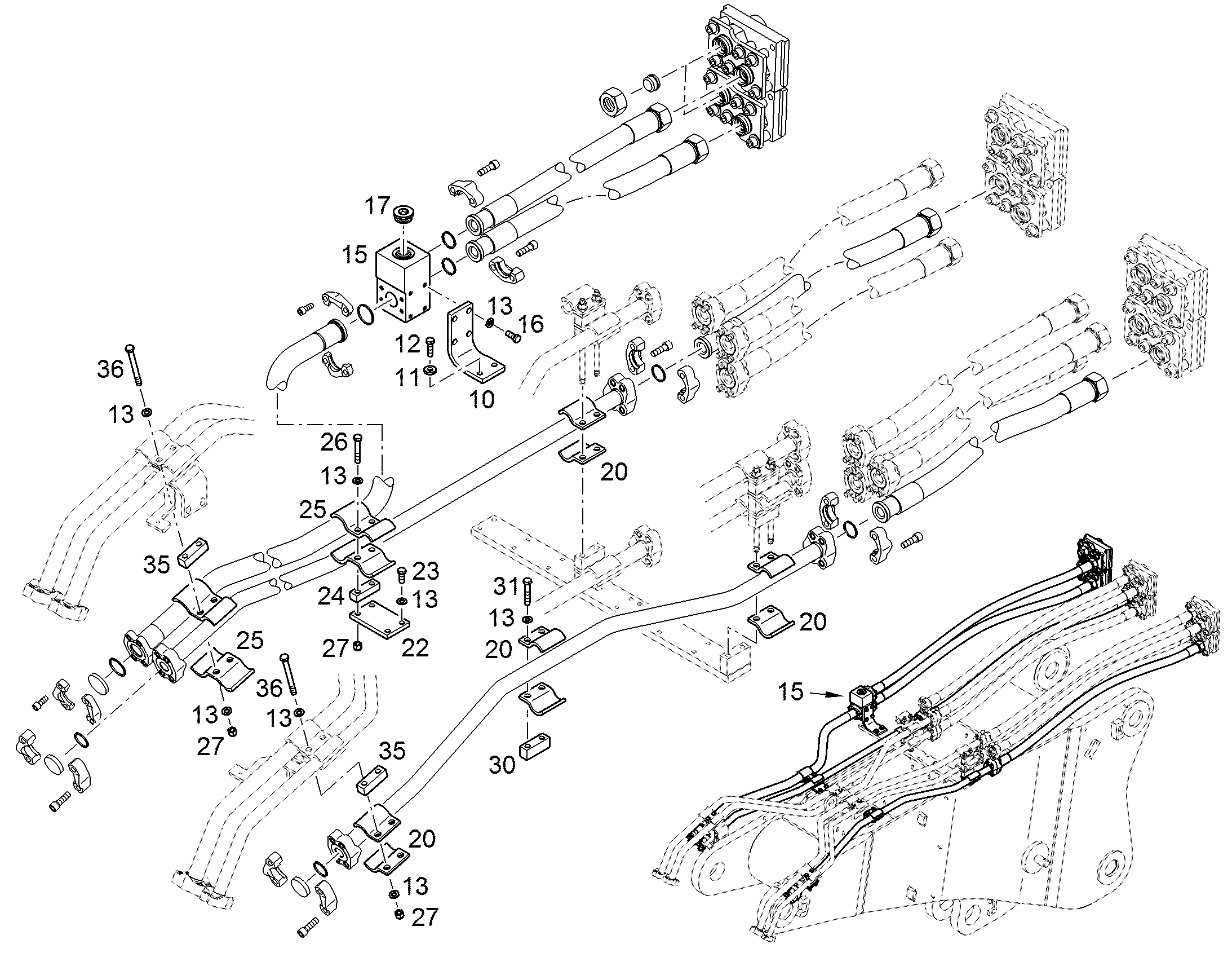 ЩИТОК С ФАСКОЙ 12 12411498 LIEBHERR