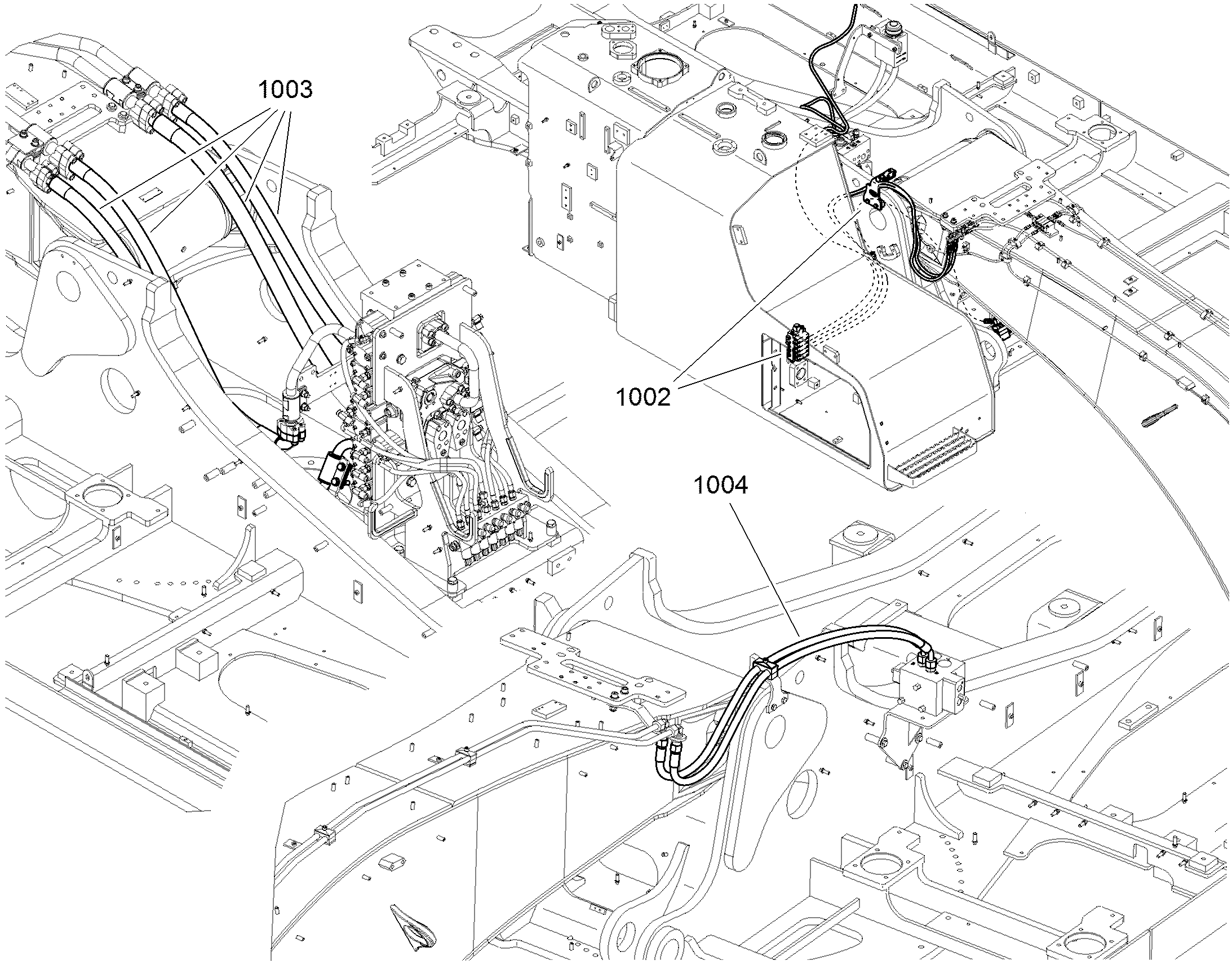 ГИДРАВЛИЧЕСКАЯ СИСТЕМА 10851293 LIEBHERR