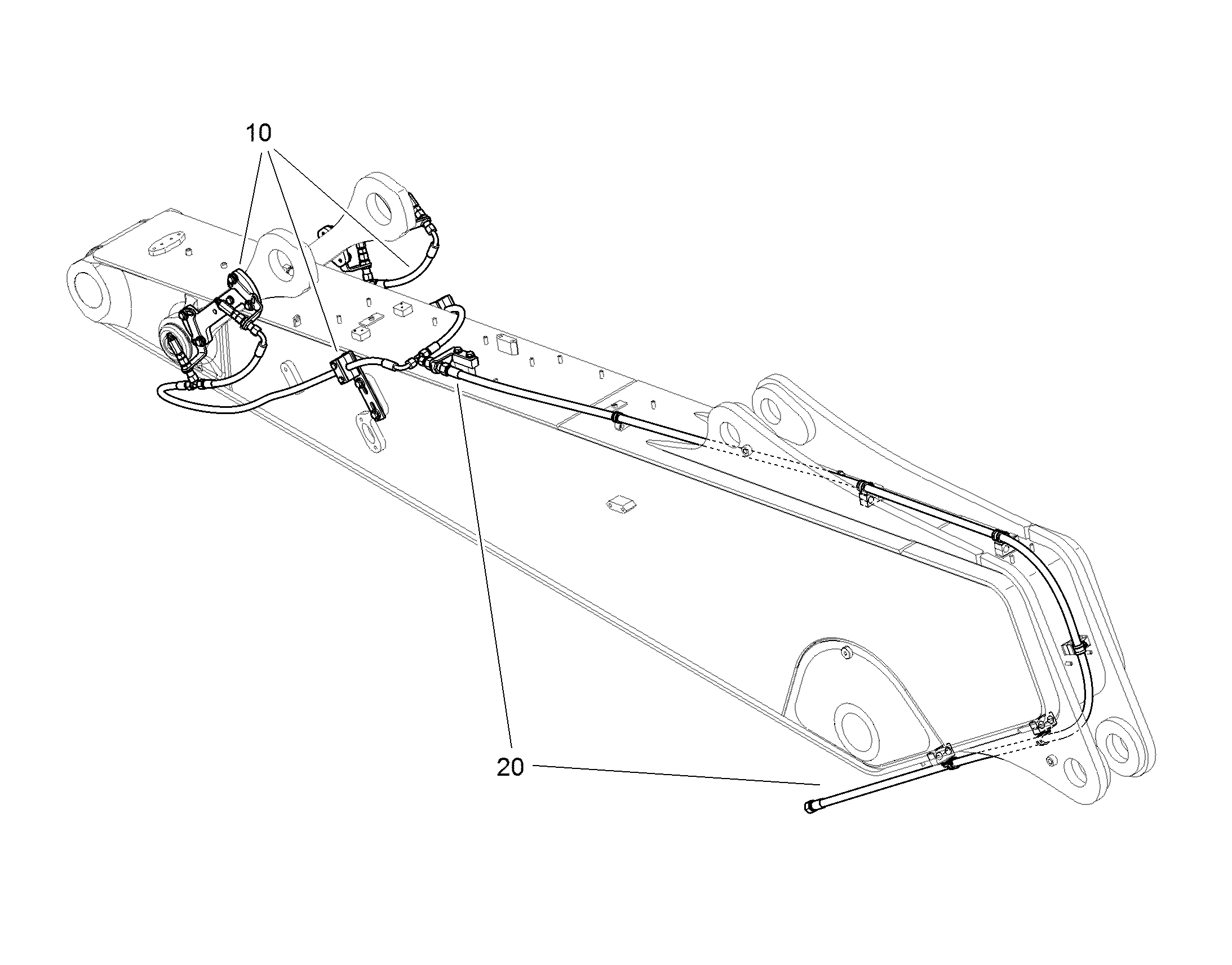 DUST SUPPRESSION SYSTEM 12424496 LIEBHERR