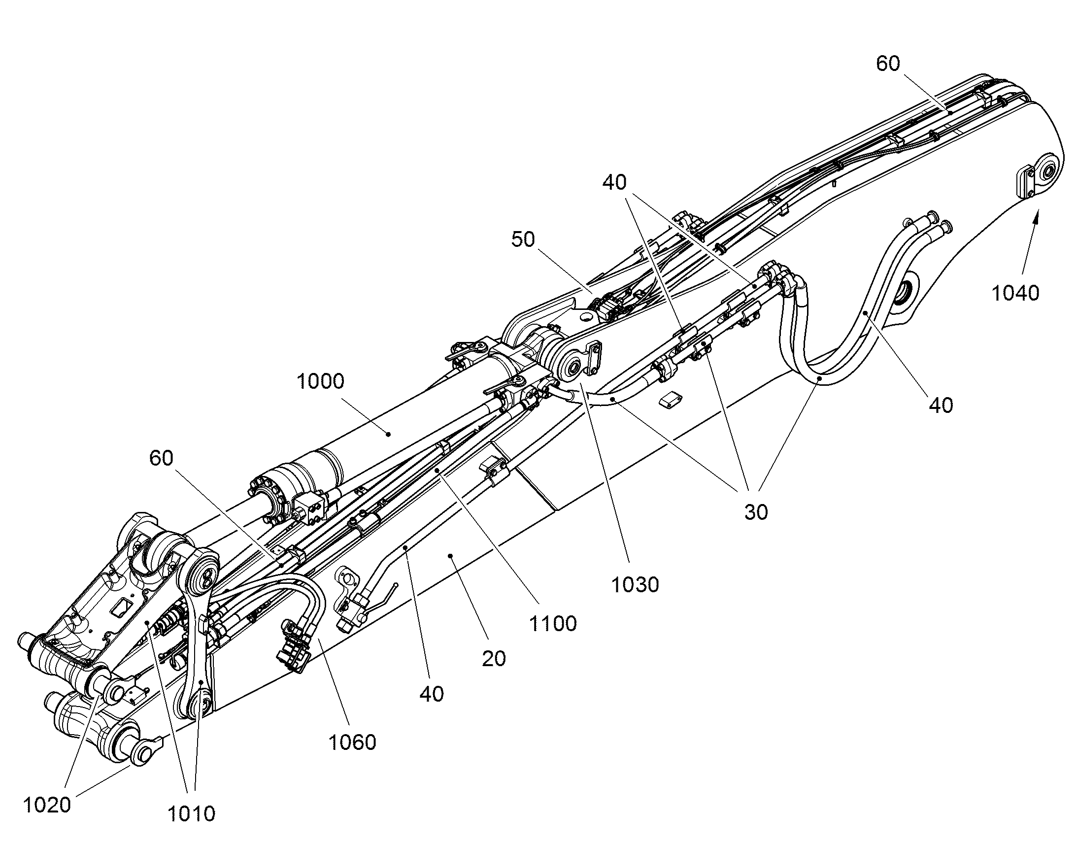 КИНЕМАТИКА ОБРАТНОЙ ЛОПАТЫ R920/R922 10855253 LIEBHERR