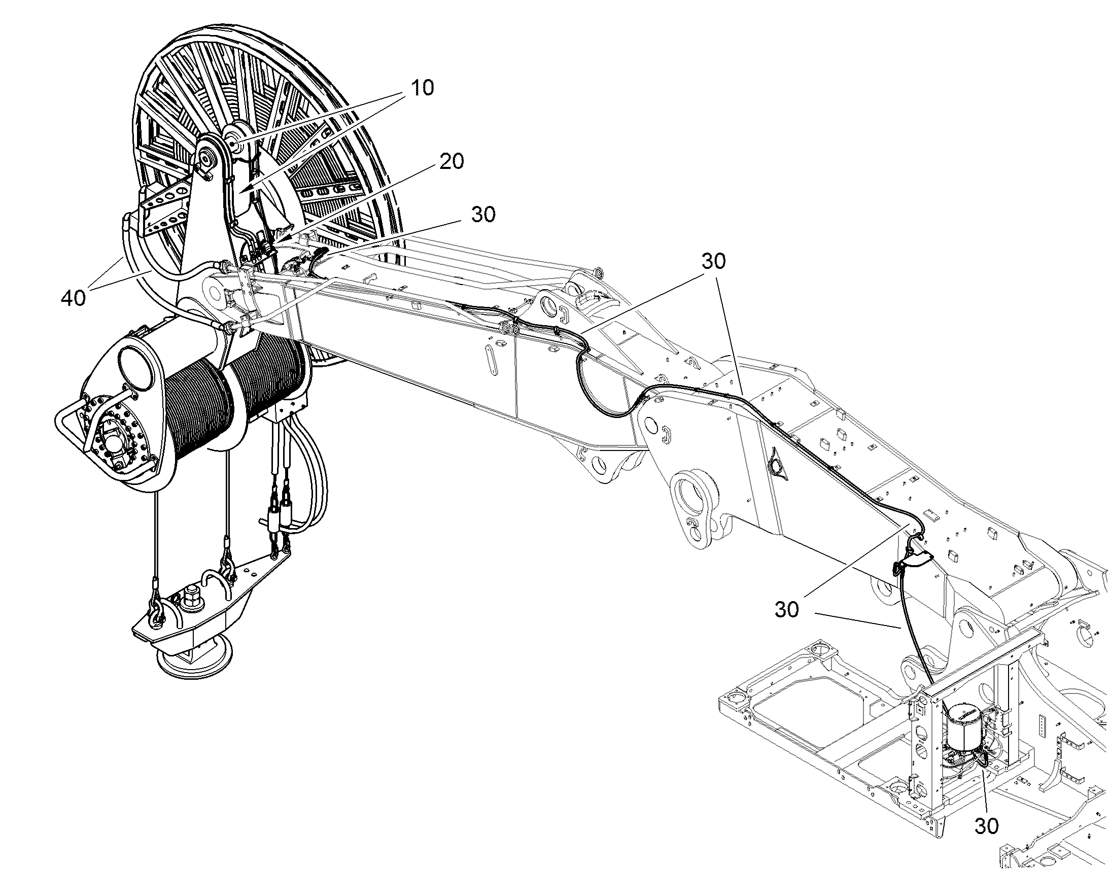 ГИДРАВЛИЧЕСКАЯ УСТАНОВКА 12469024 LIEBHERR