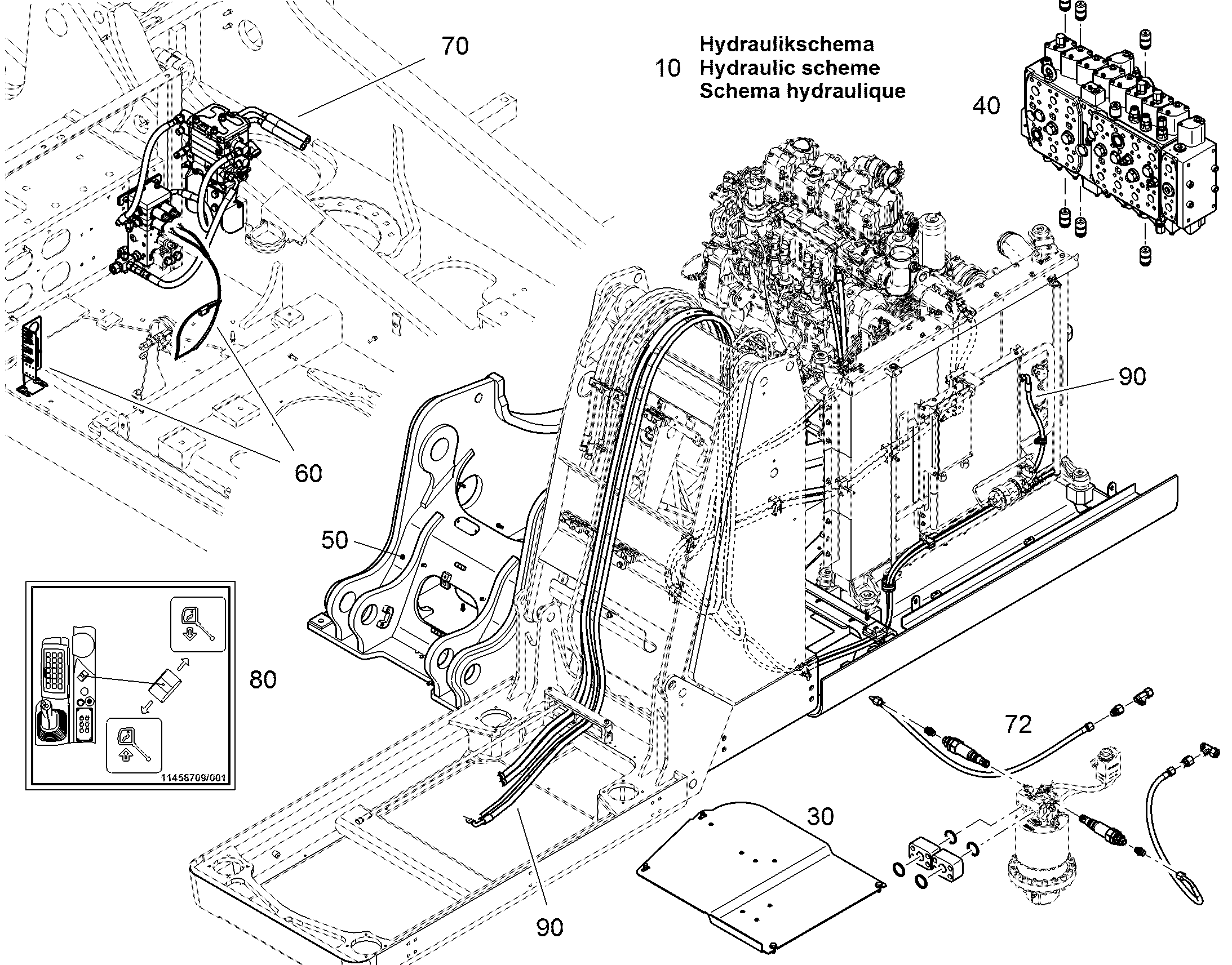 ПЕРЕОБОР. ПОВОР. МЕХАНИЗМА 12492997 LIEBHERR