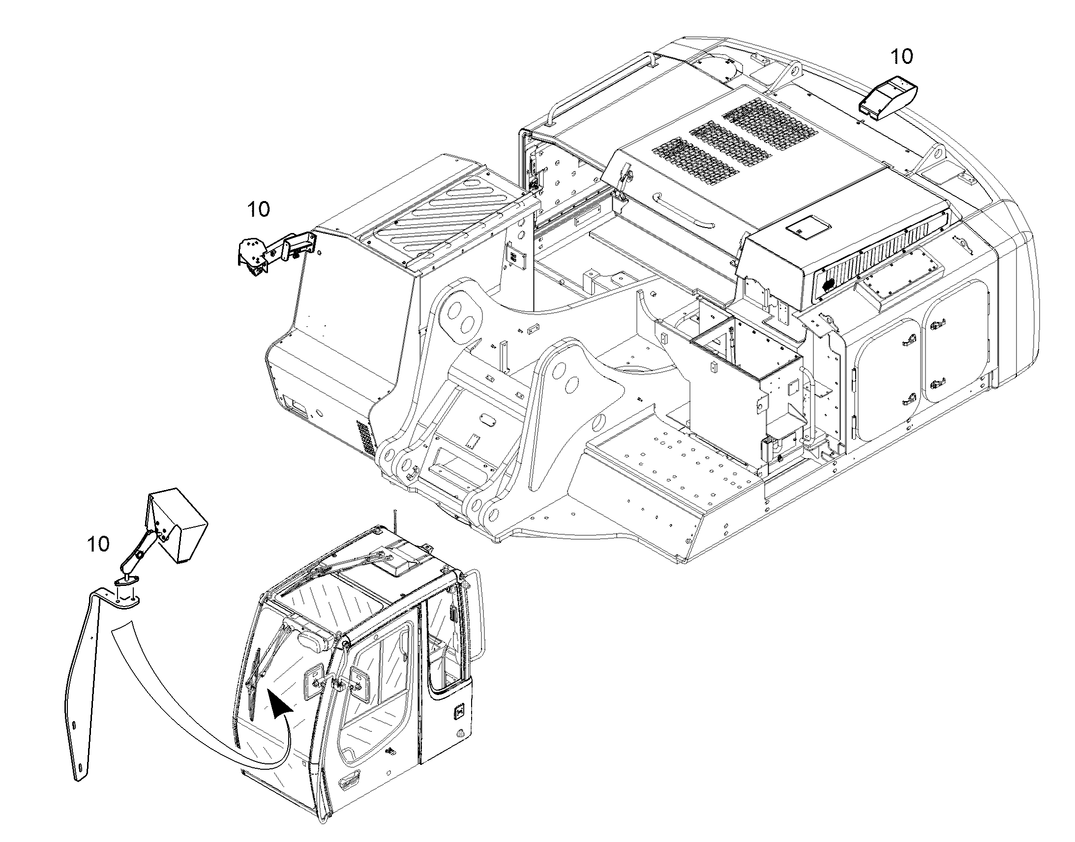 ВИДЕОНАБЛЮДЕНИЕ ER934C 12457130 LIEBHERR