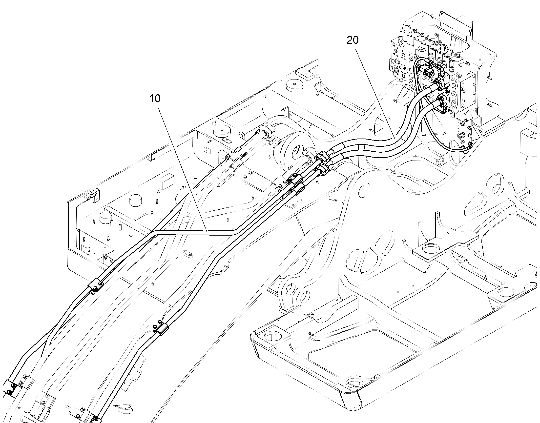 ШЛАНГОВОЕ СОЕДИНЕНИЕ ПЕРИМЕТР 12544944 LIEBHERR