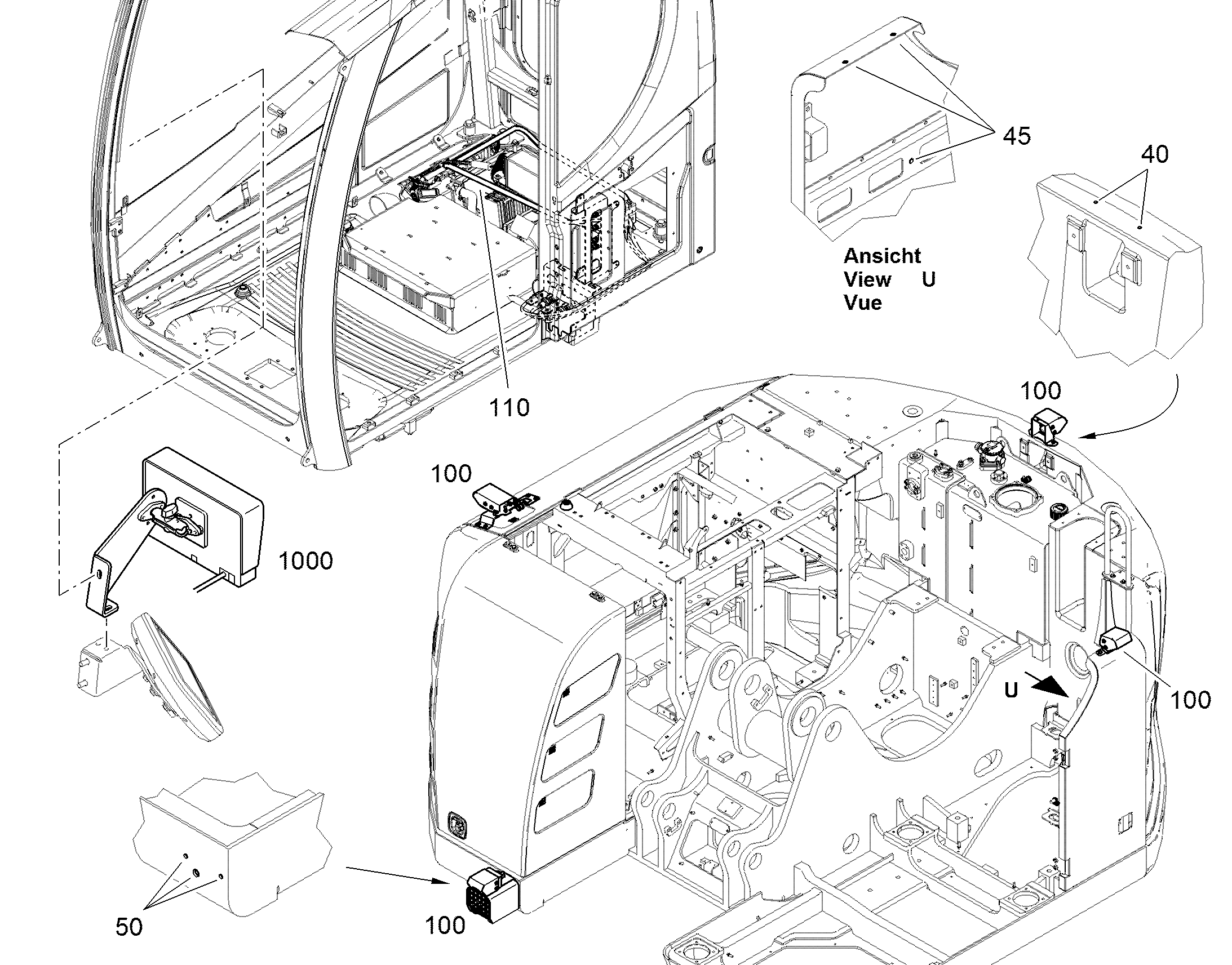 МОНИТОР 11423894 LIEBHERR