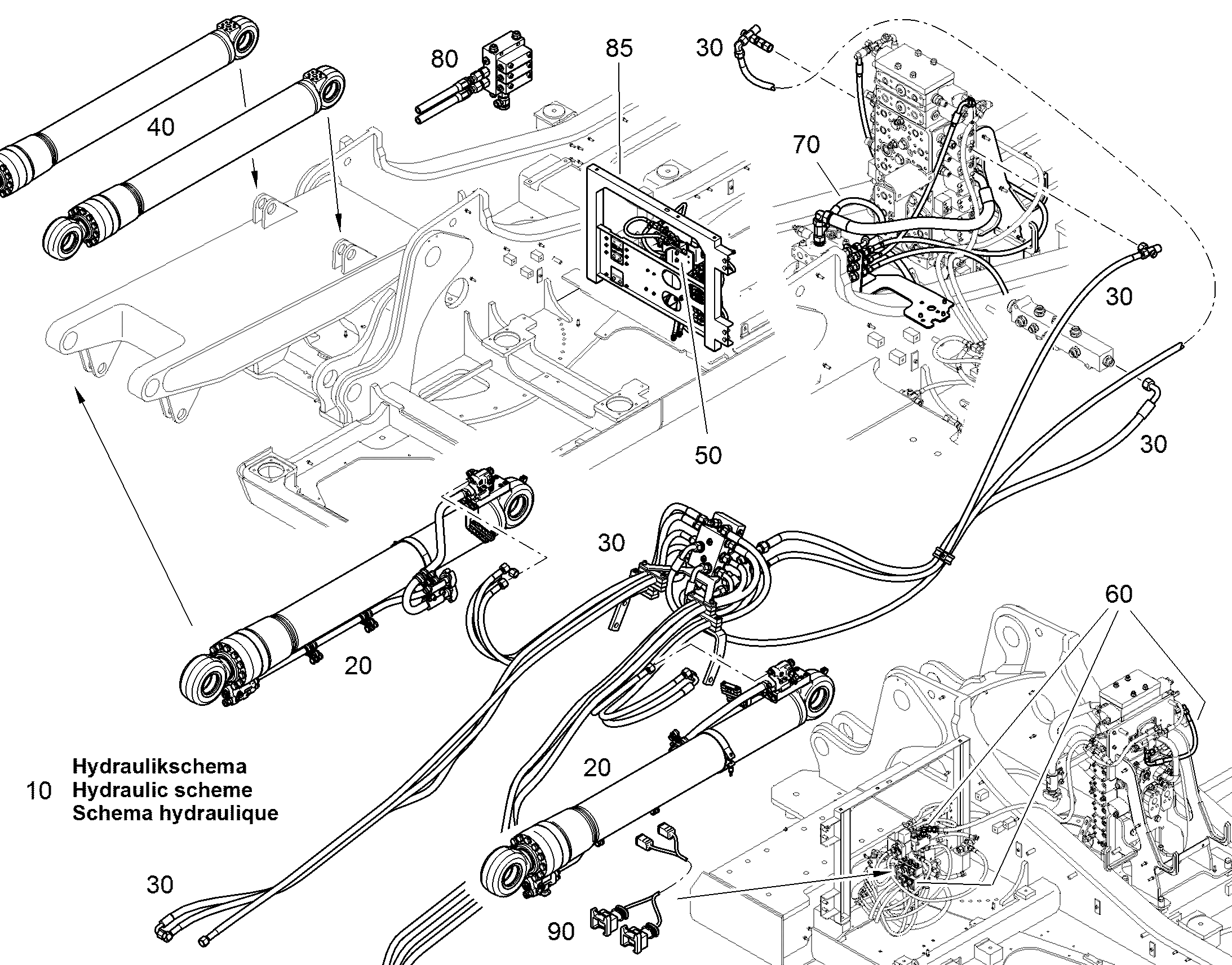 ПЕРЕКЛЮЧЕНИЕ УПРАВЛЕНИЕ 11817019 LIEBHERR