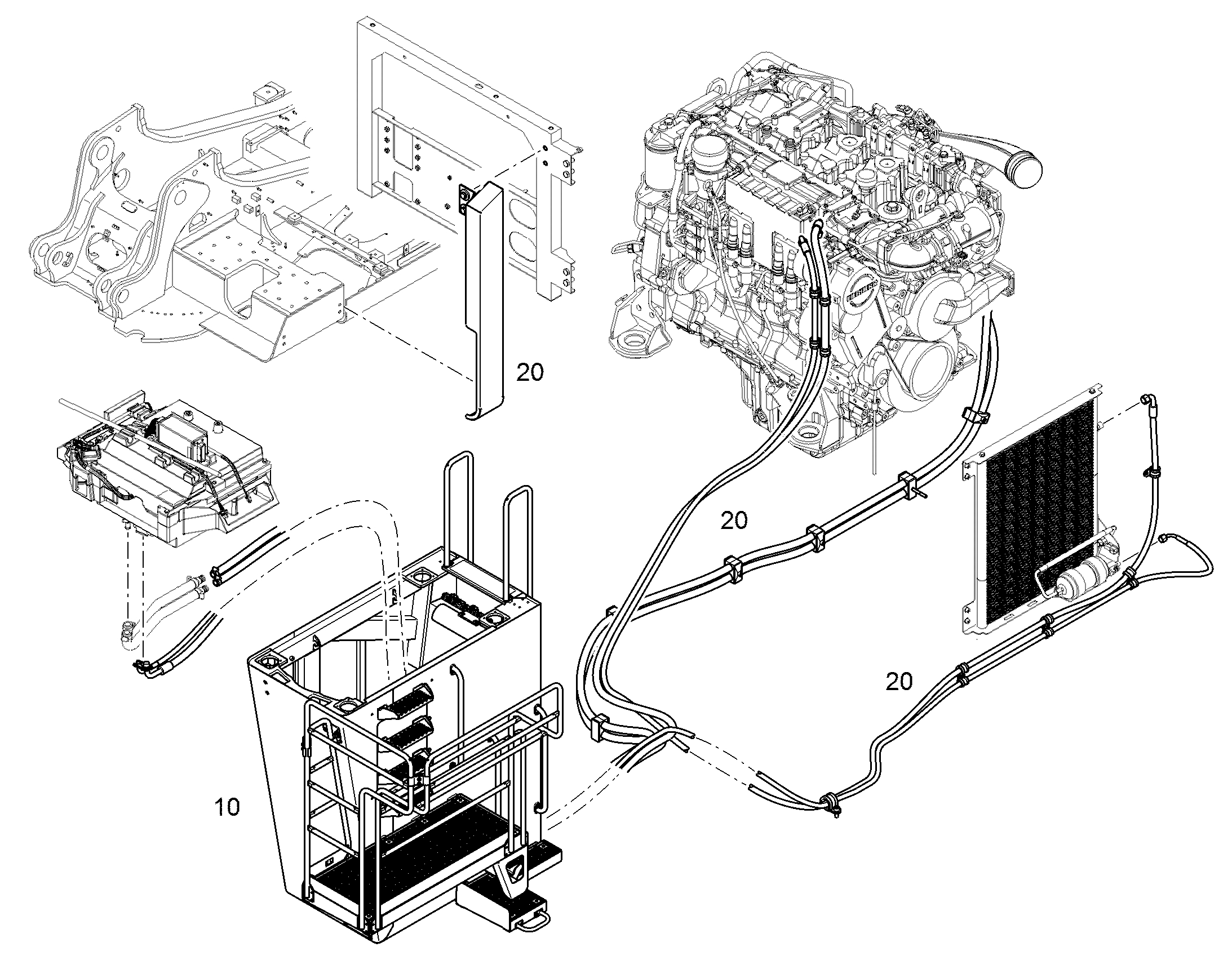 ВОЗВЫШЕНИЕ КАБИНЫ 11405573 LIEBHERR