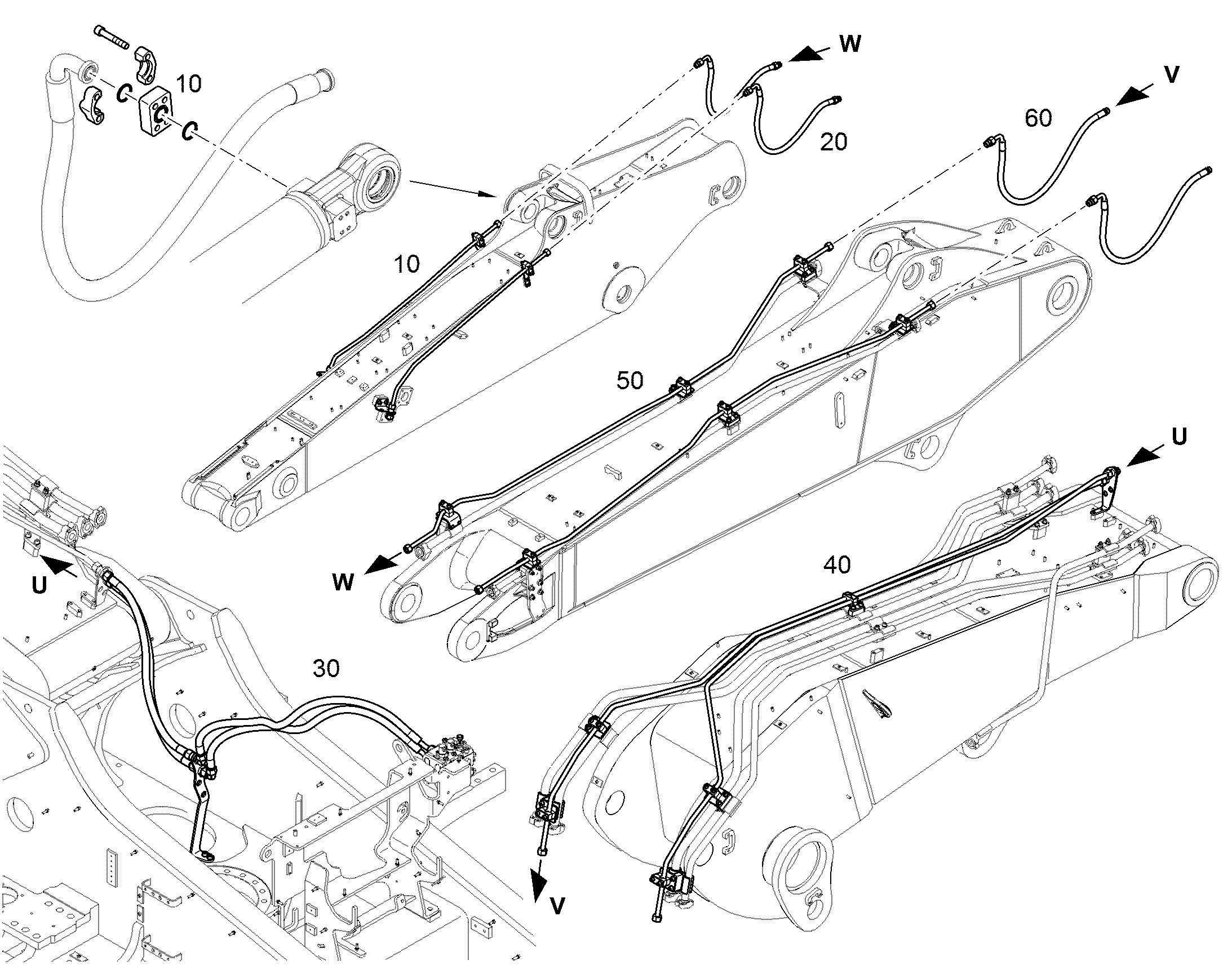 ШЛАНГОВОЕ СОЕДИНЕНИЕ ПЕРИМЕТР R946 11816159 LIEBHERR