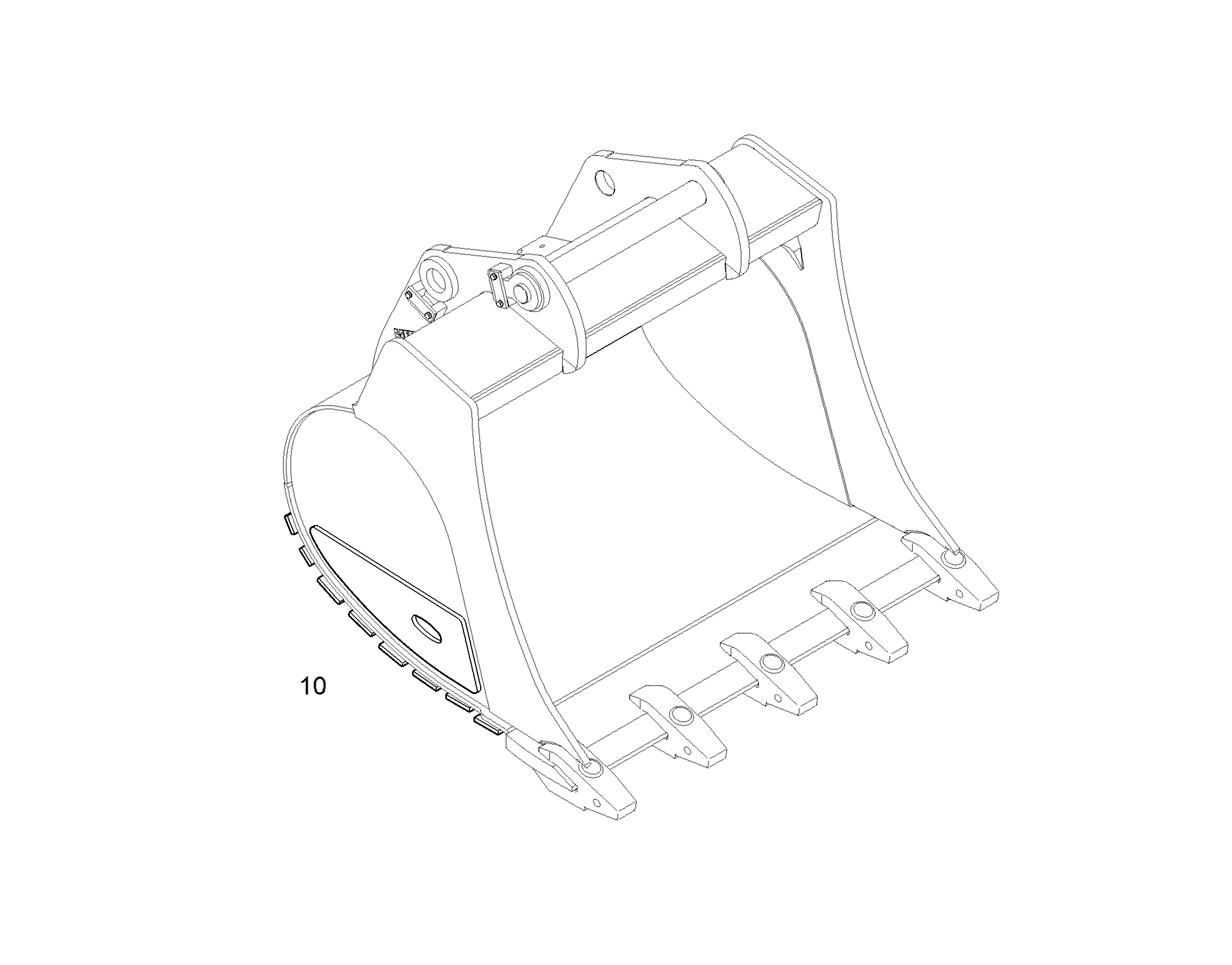 WEARING PART SET EXTERNAL HD 12476184 LIEBHERR
