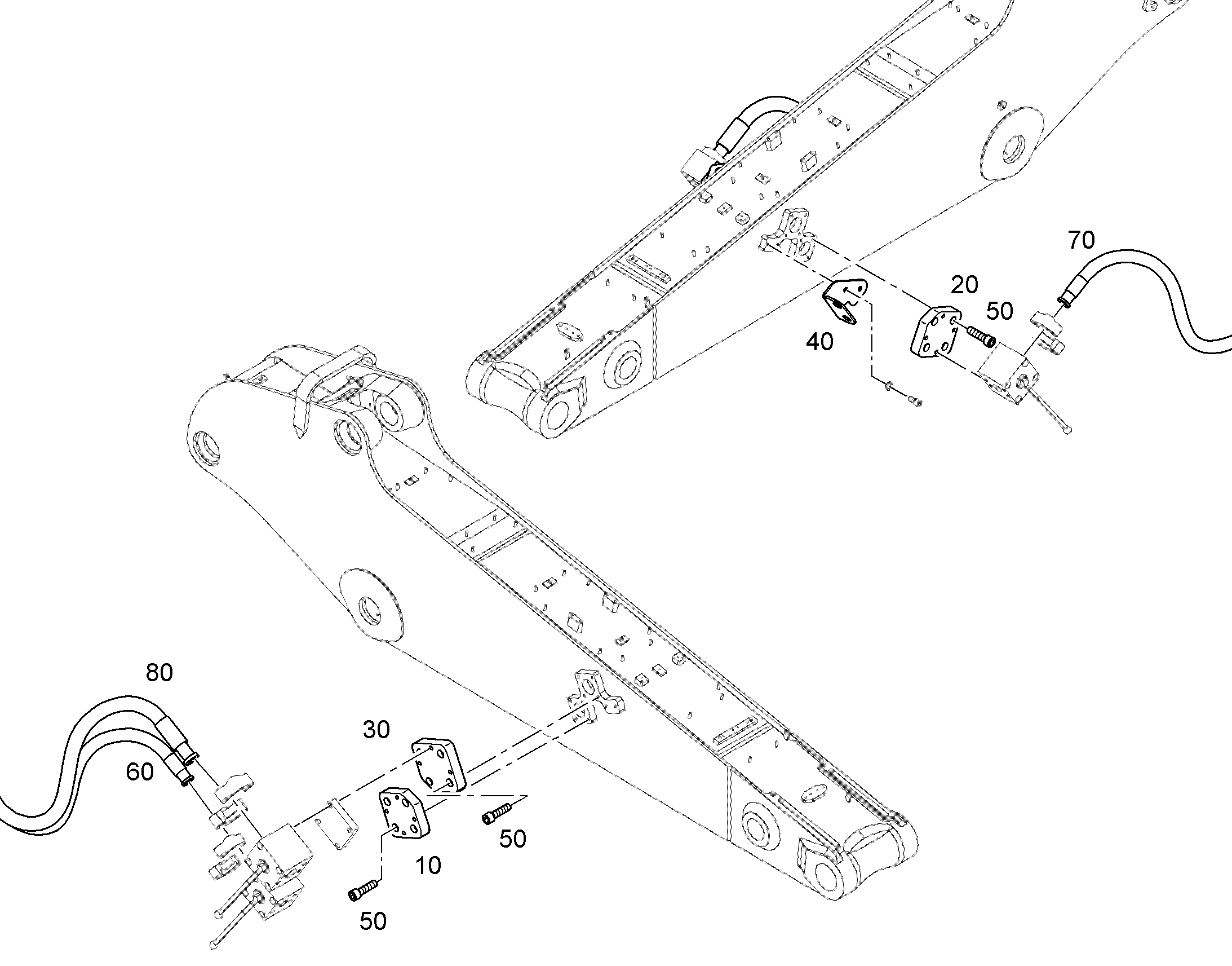 УГЛОВОЙ ПРОФИЛЬ 10841324 LIEBHERR